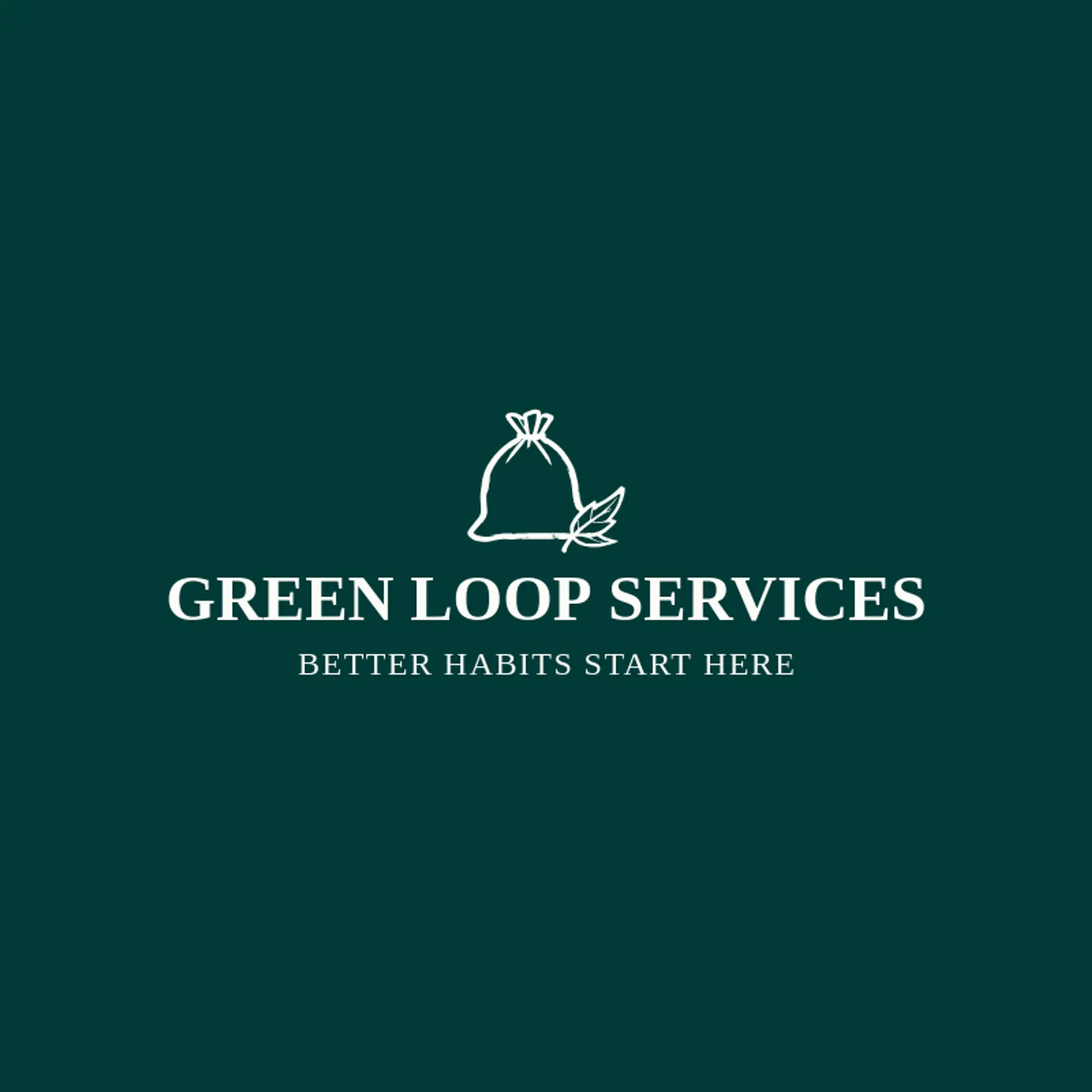 Green Loop Services logo for garbage