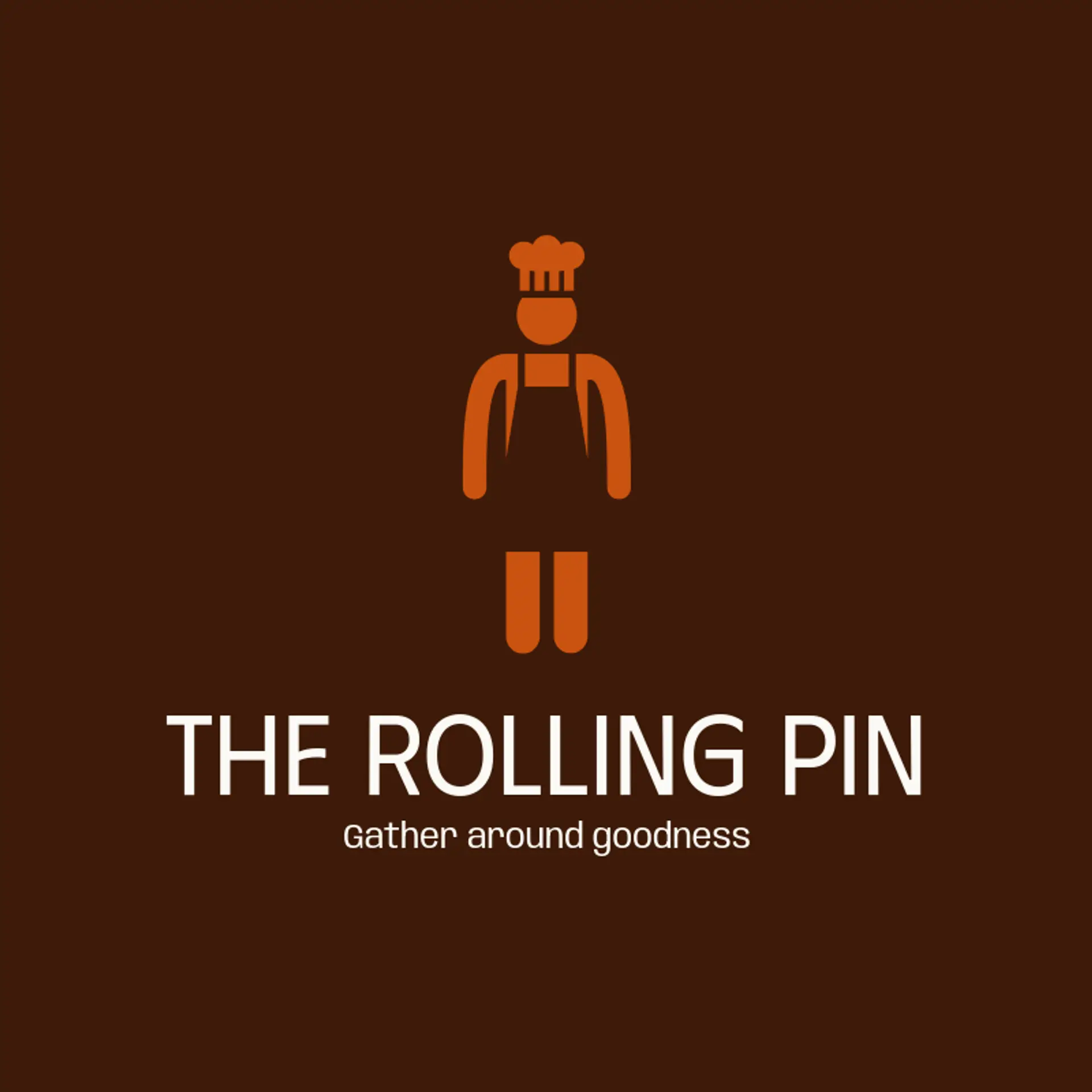The Rolling Pin logo for baker
