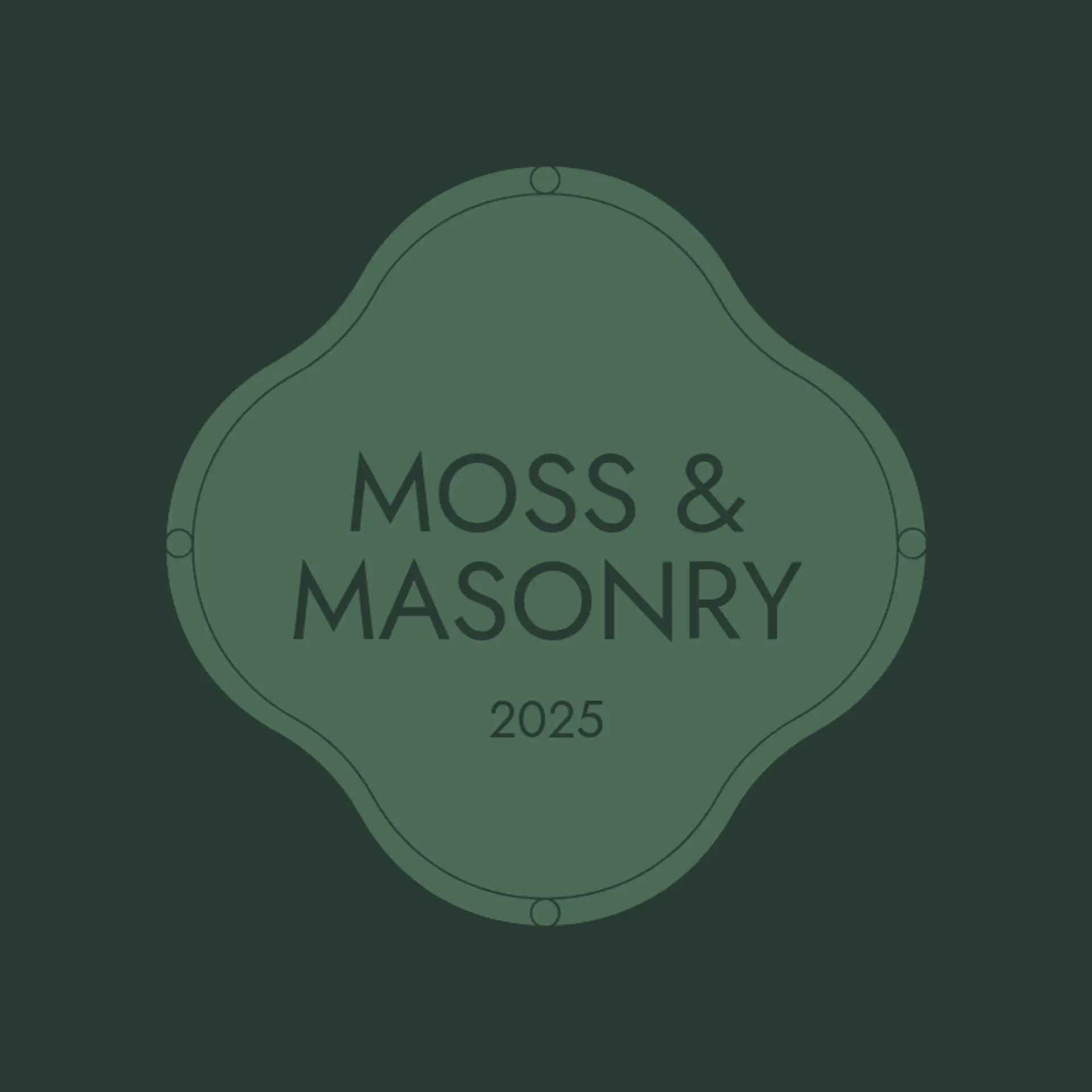 Moss & Masonry logo for construction and landscaping