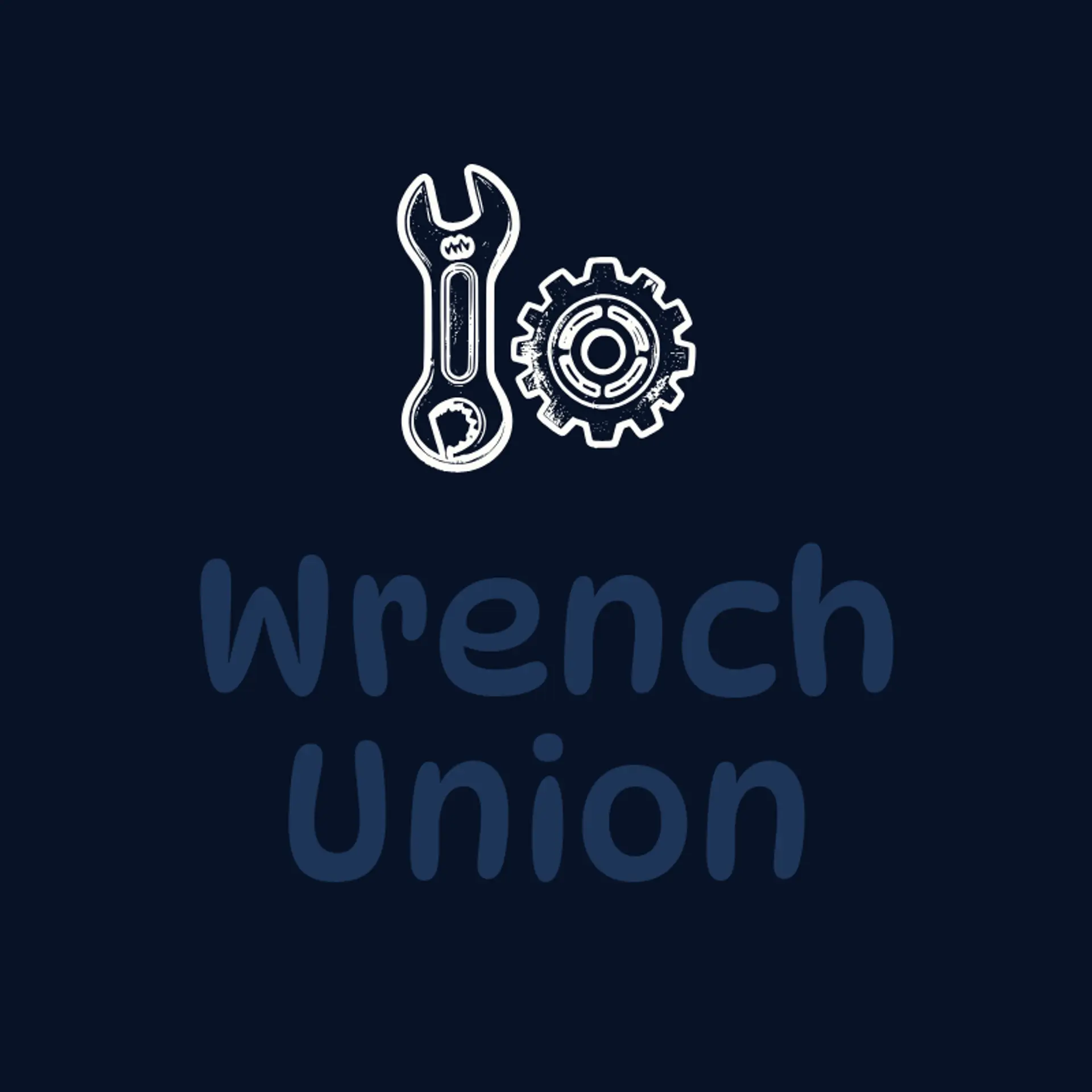 Wrench Union logo for motor shop