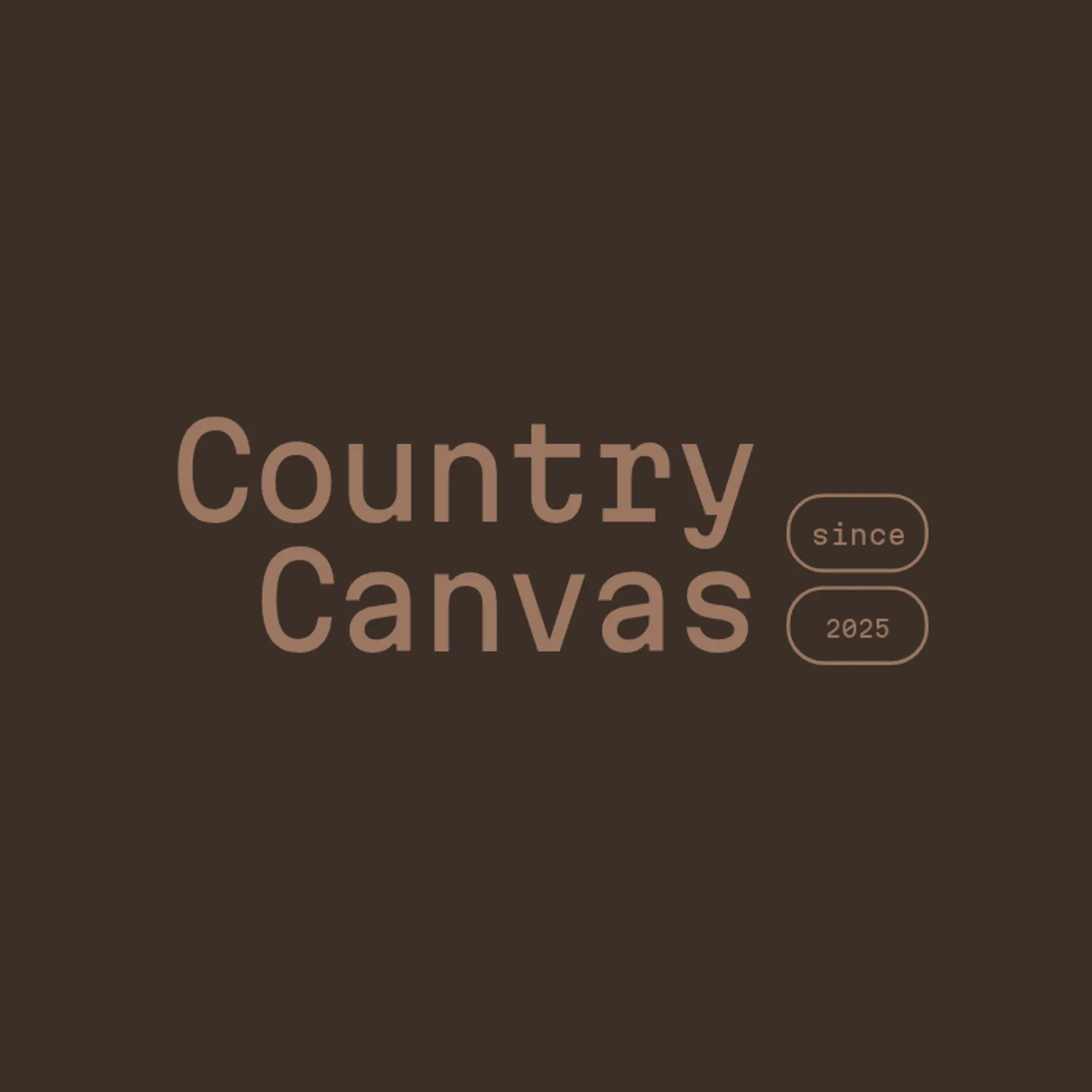 Country Canvas logo for country music