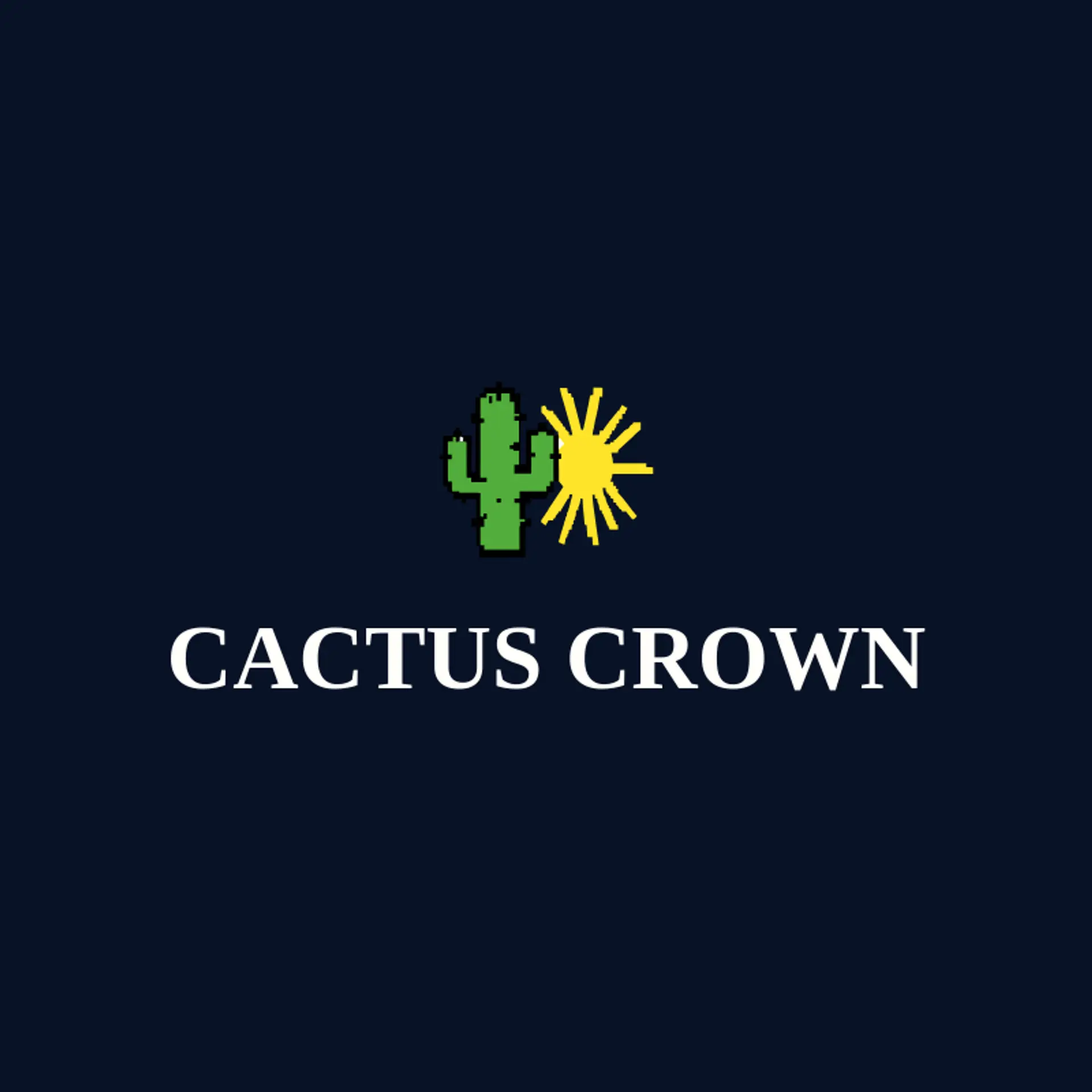 Cactus Crown logo for prickly
