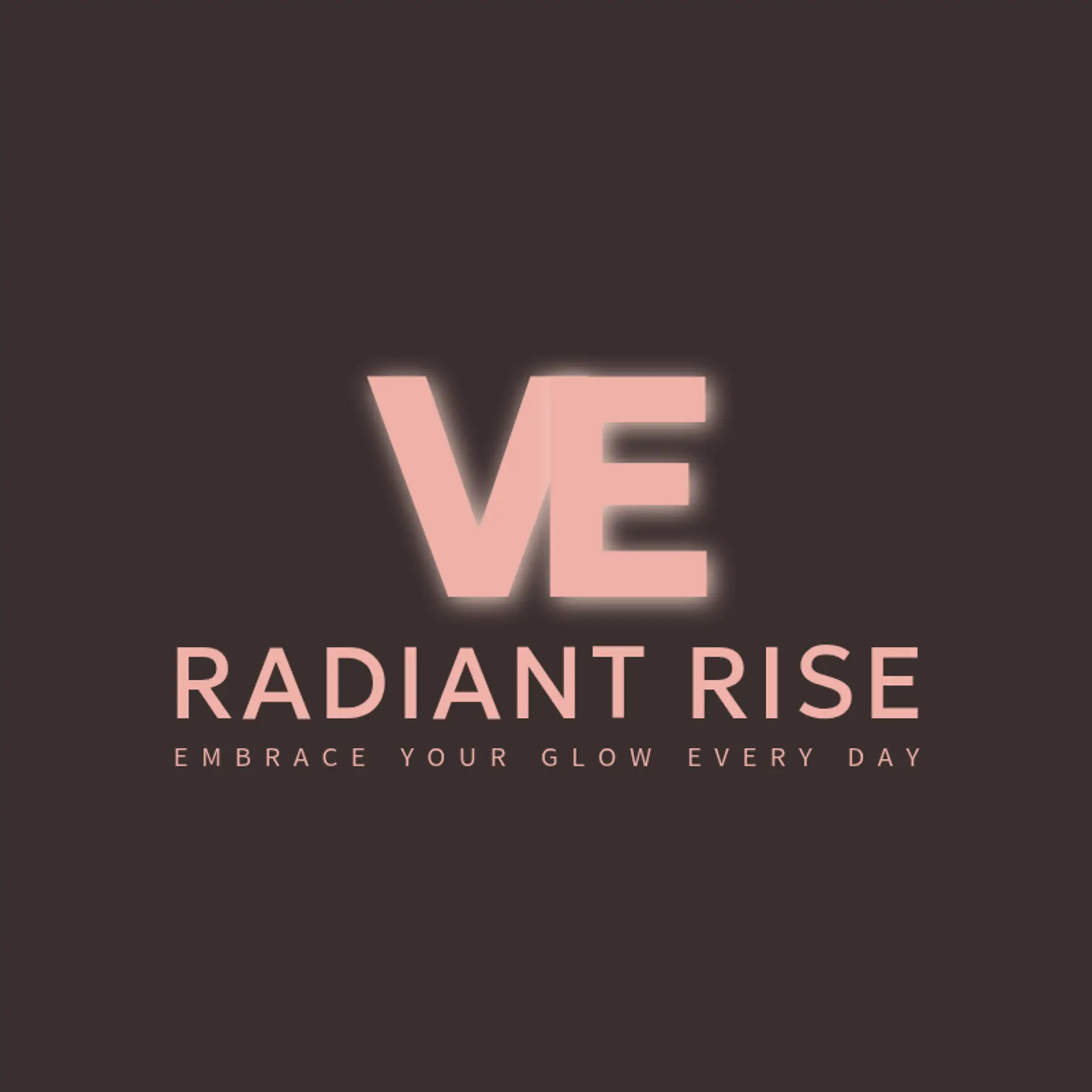 Radiant Rise logo for beauty fashion