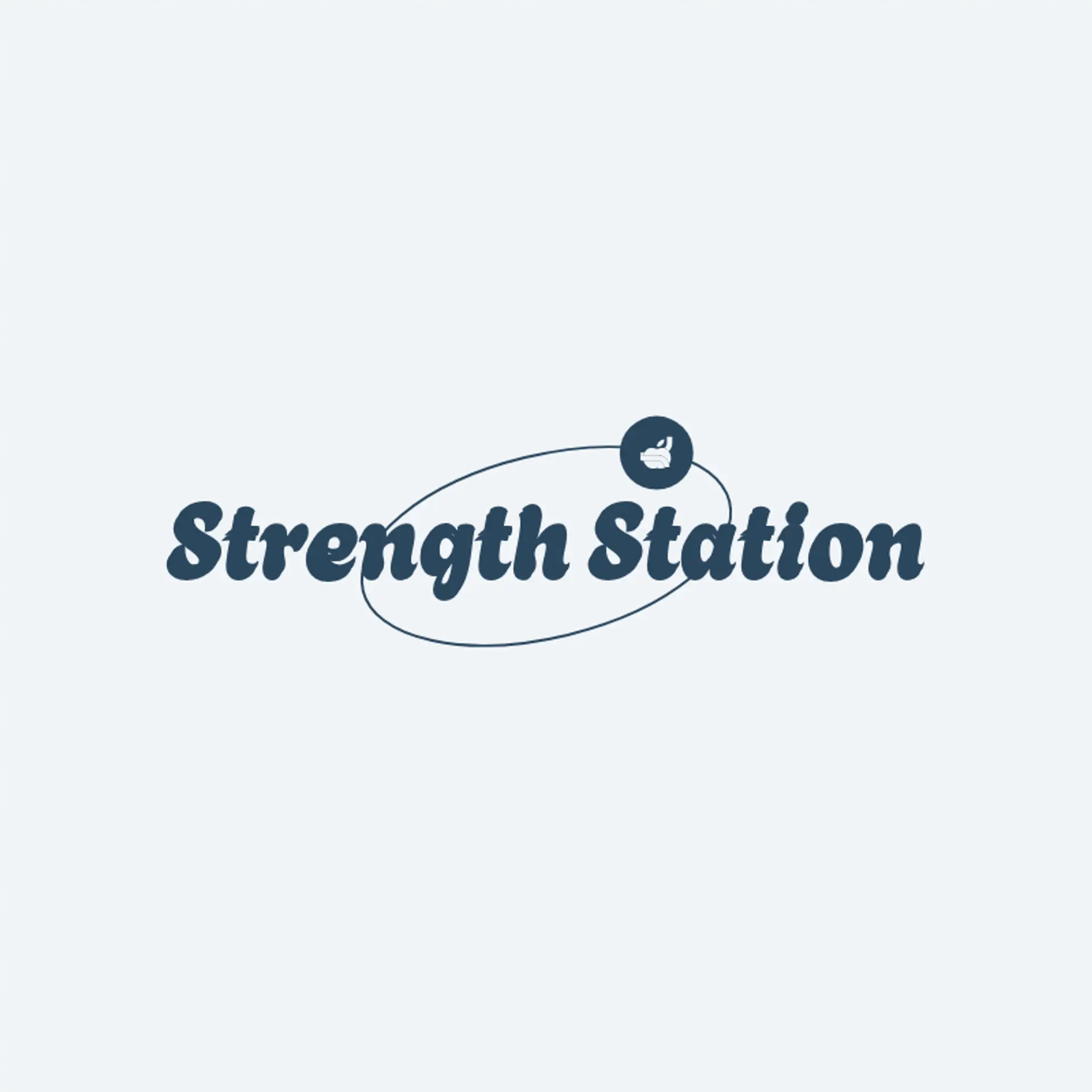 Strength Station logo for fitness center