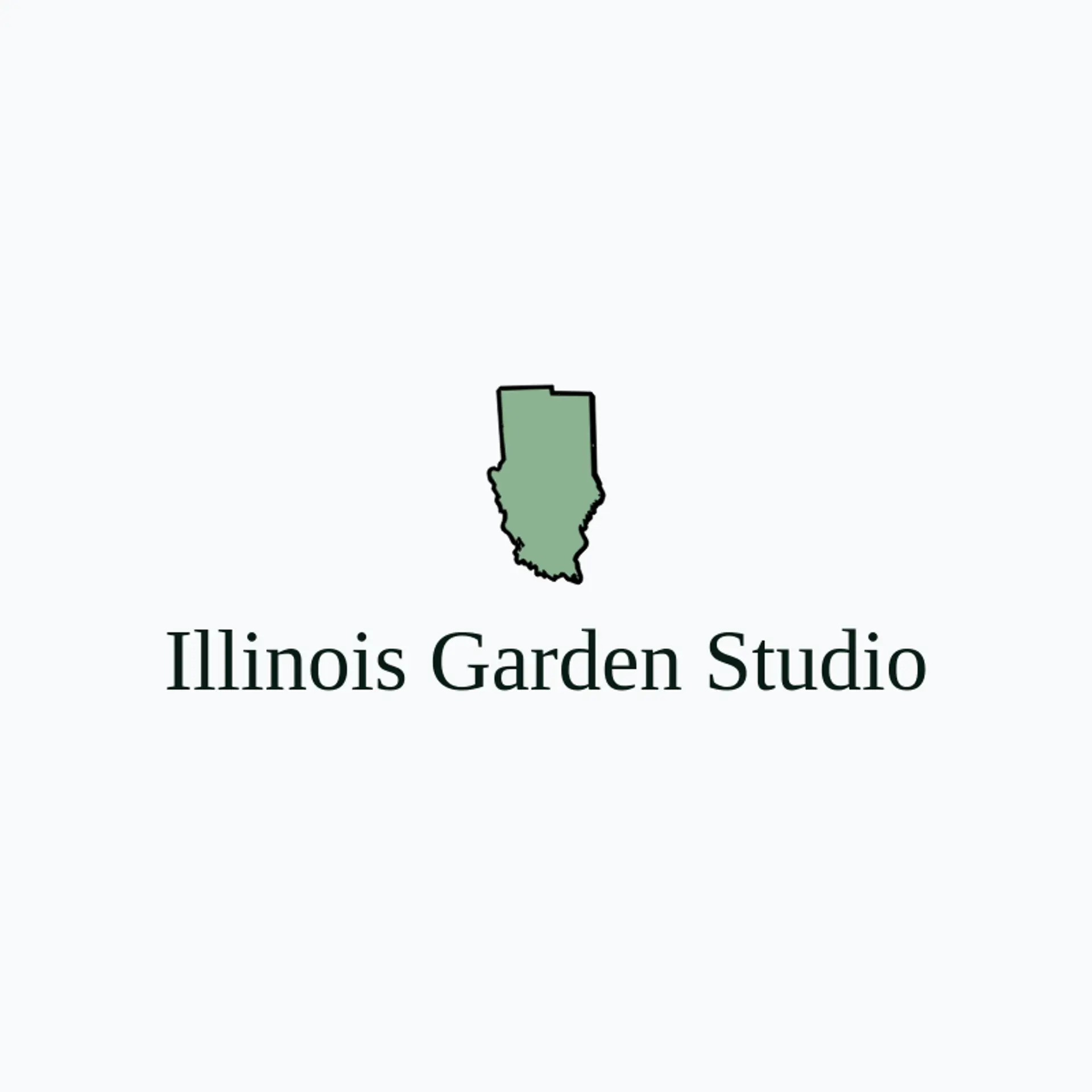 Illinois Garden Studio logo for illinois