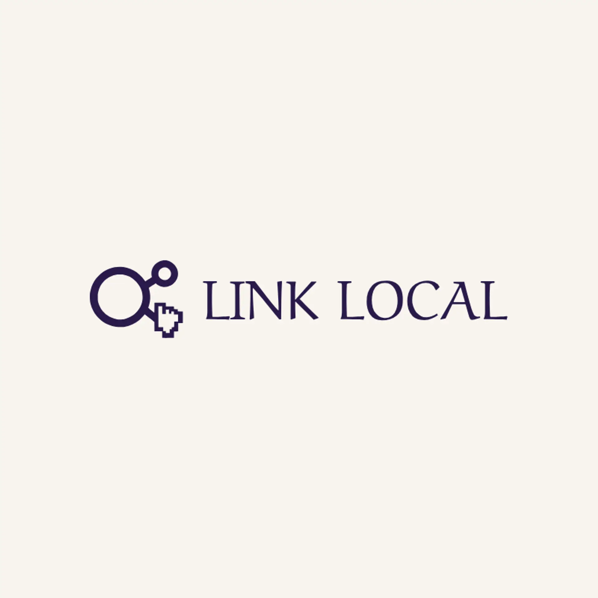 Link Local logo for cyber cafe
