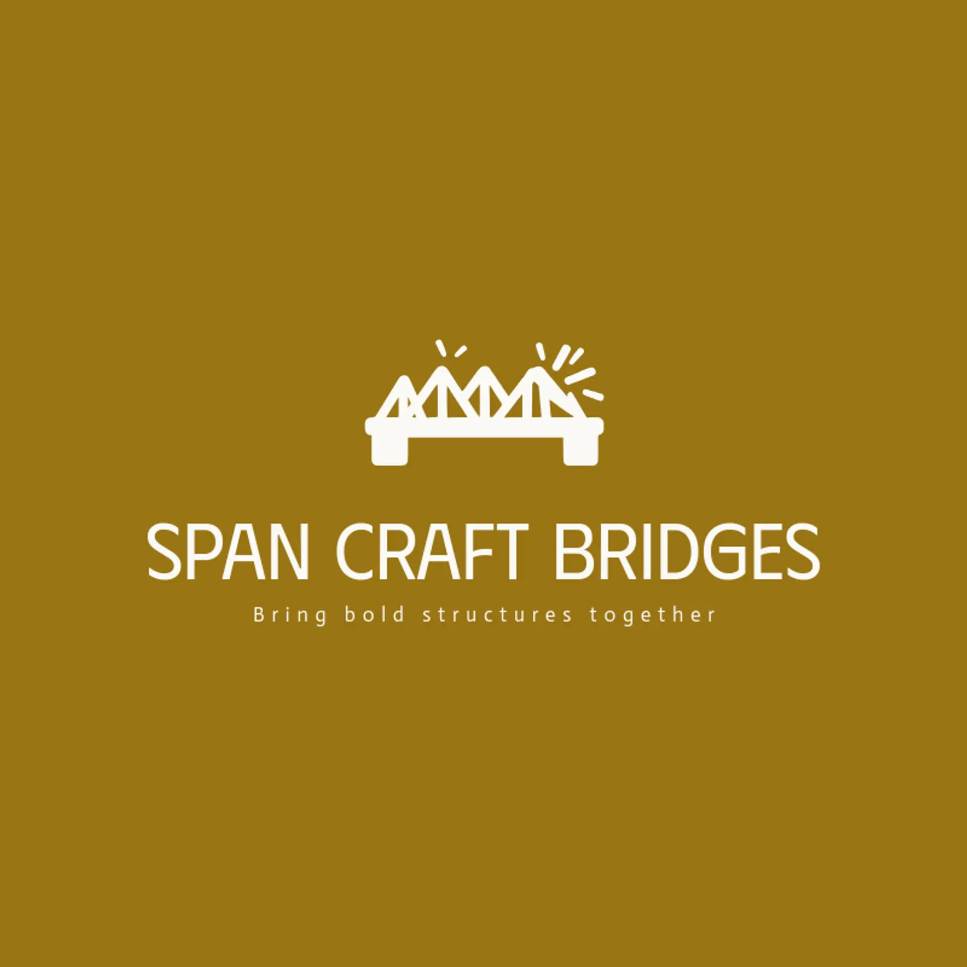 Span Craft Bridges logo for welding