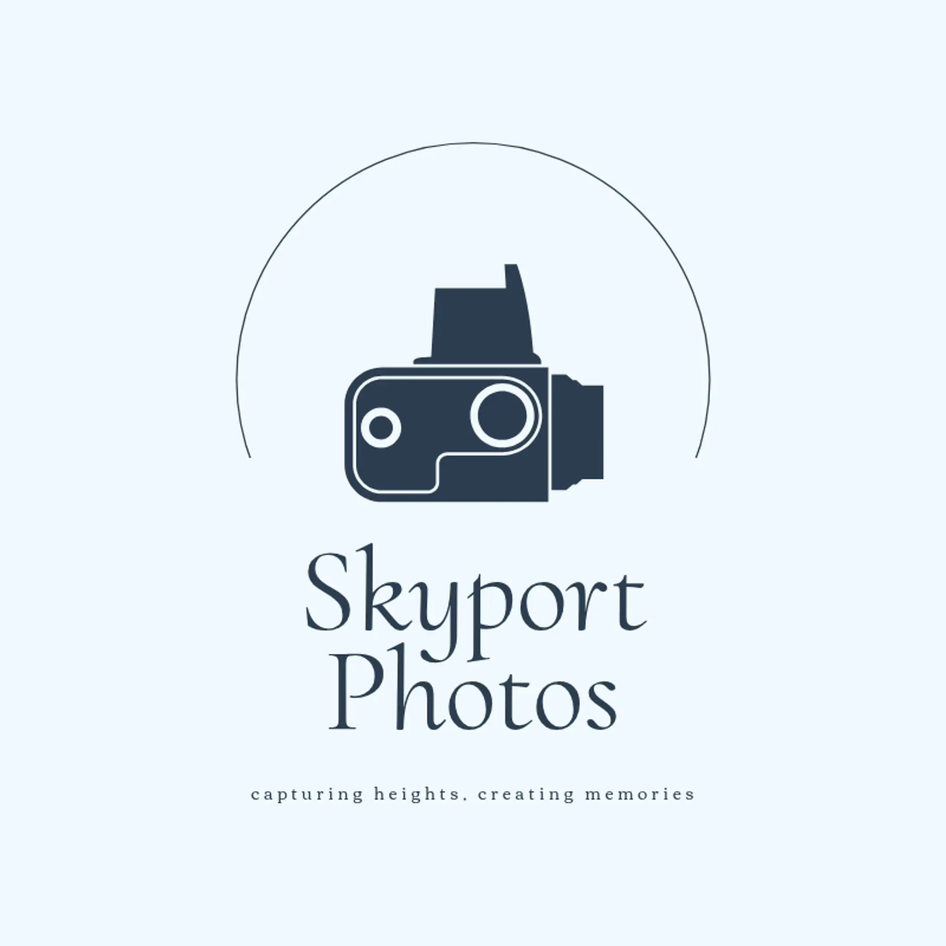 SkyPort Photos logo for aerial photography