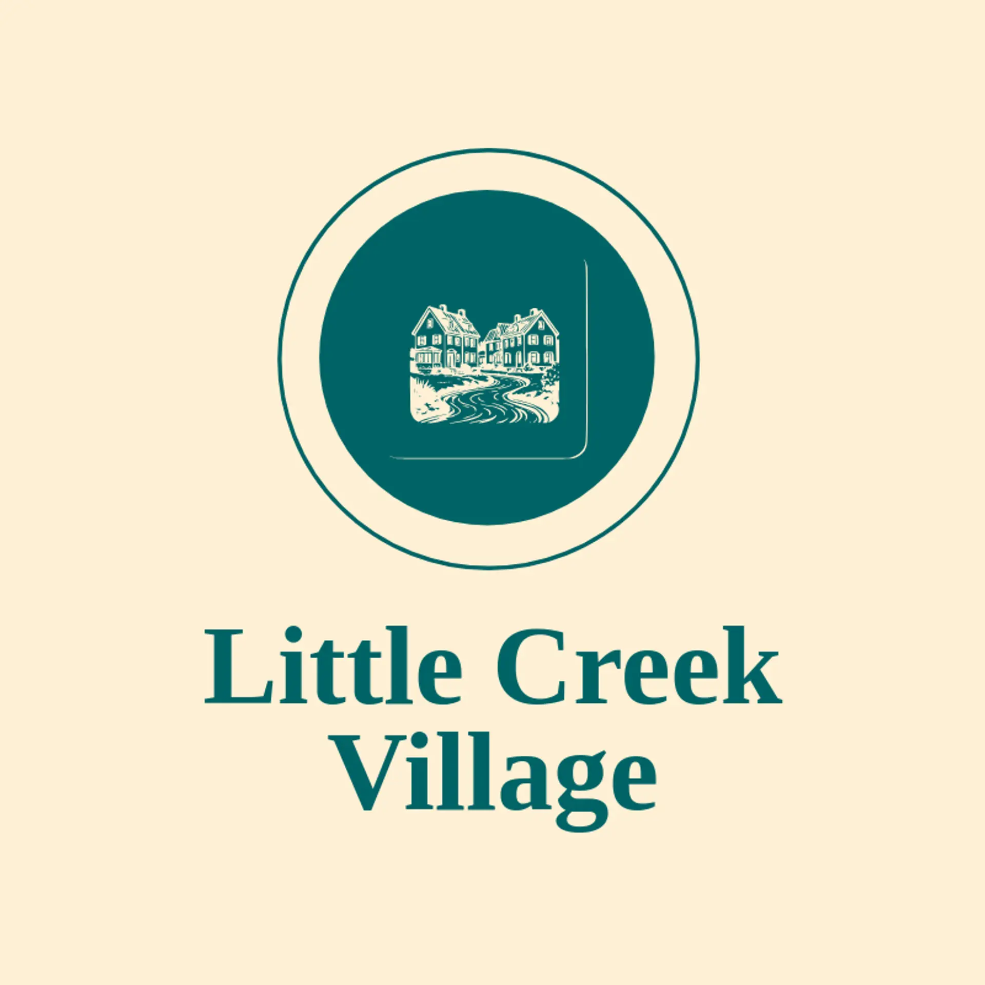 Little Creek Village logo for village