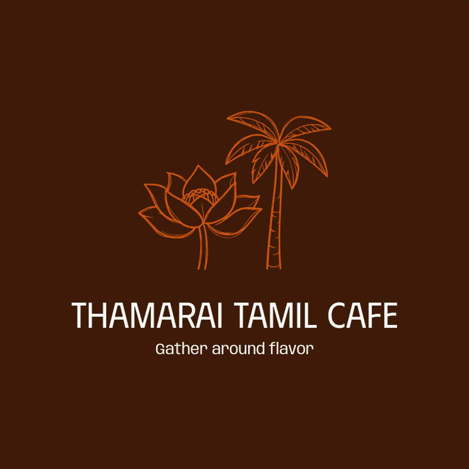Thamarai Tamil Cafe logo for tamil