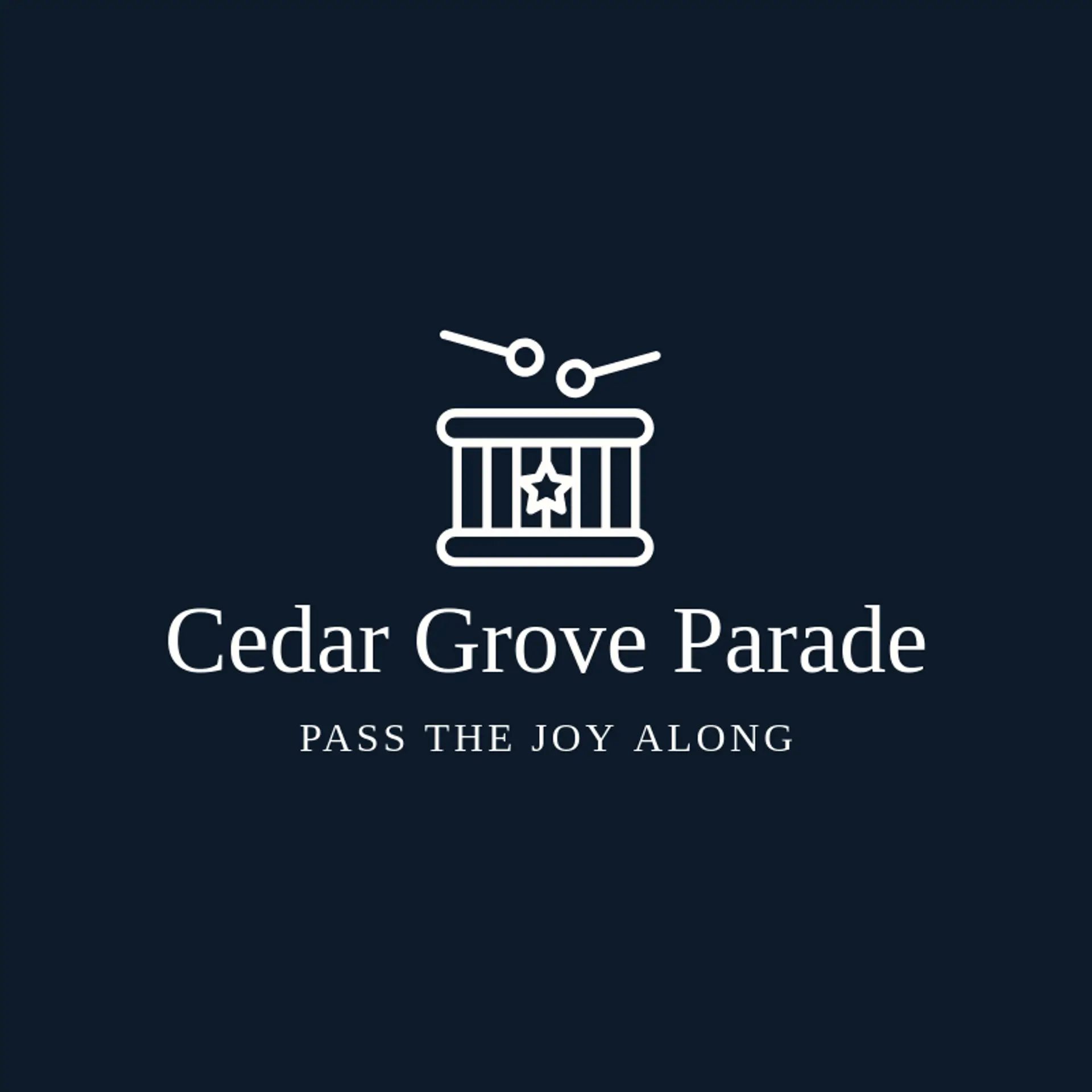 Cedar Grove Parade logo for parade