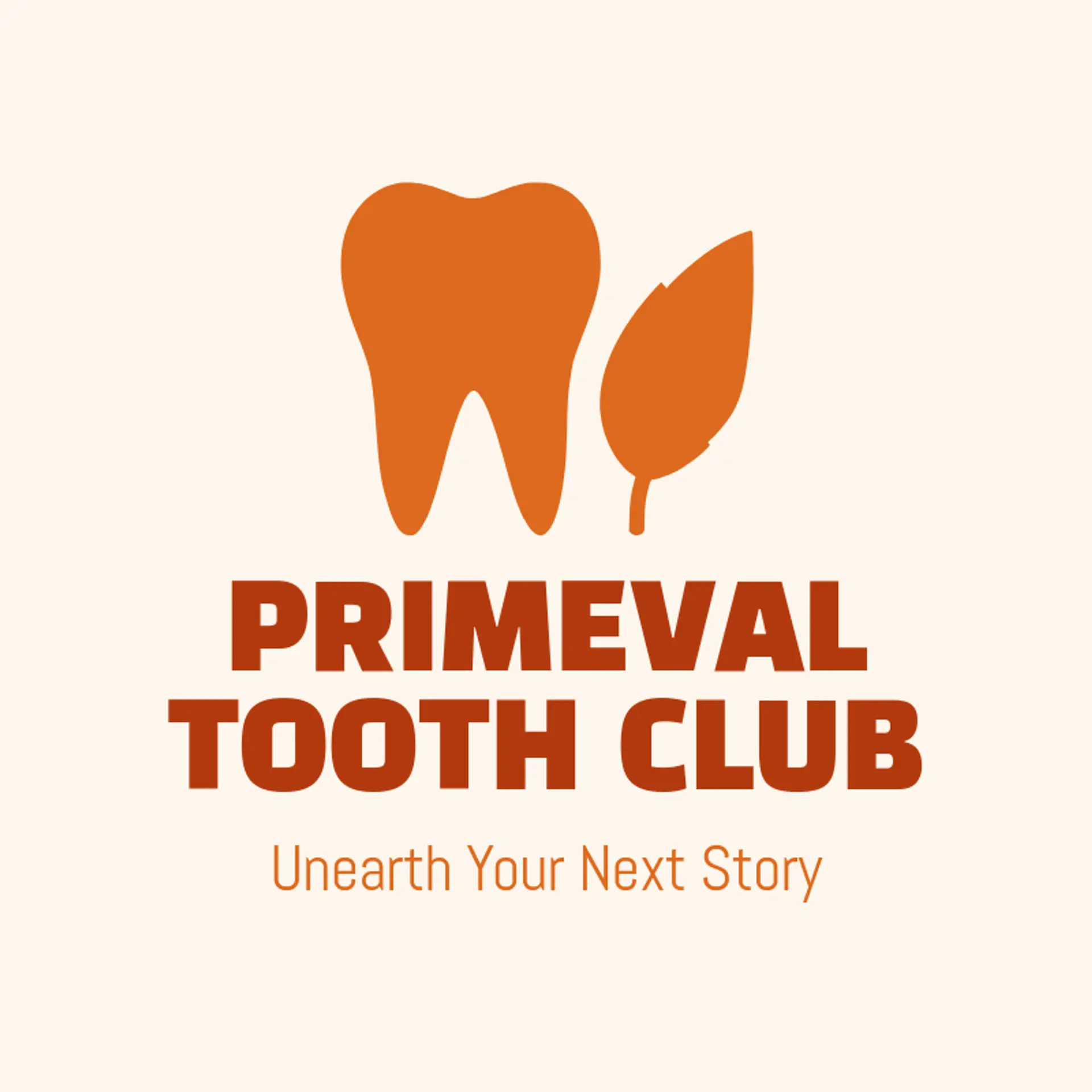 Primeval Tooth Club logo for dinosaur