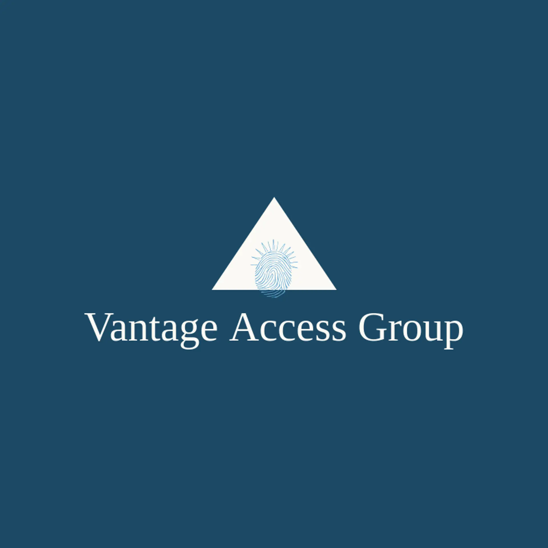 Vantage Access Group logo for fingerprint
