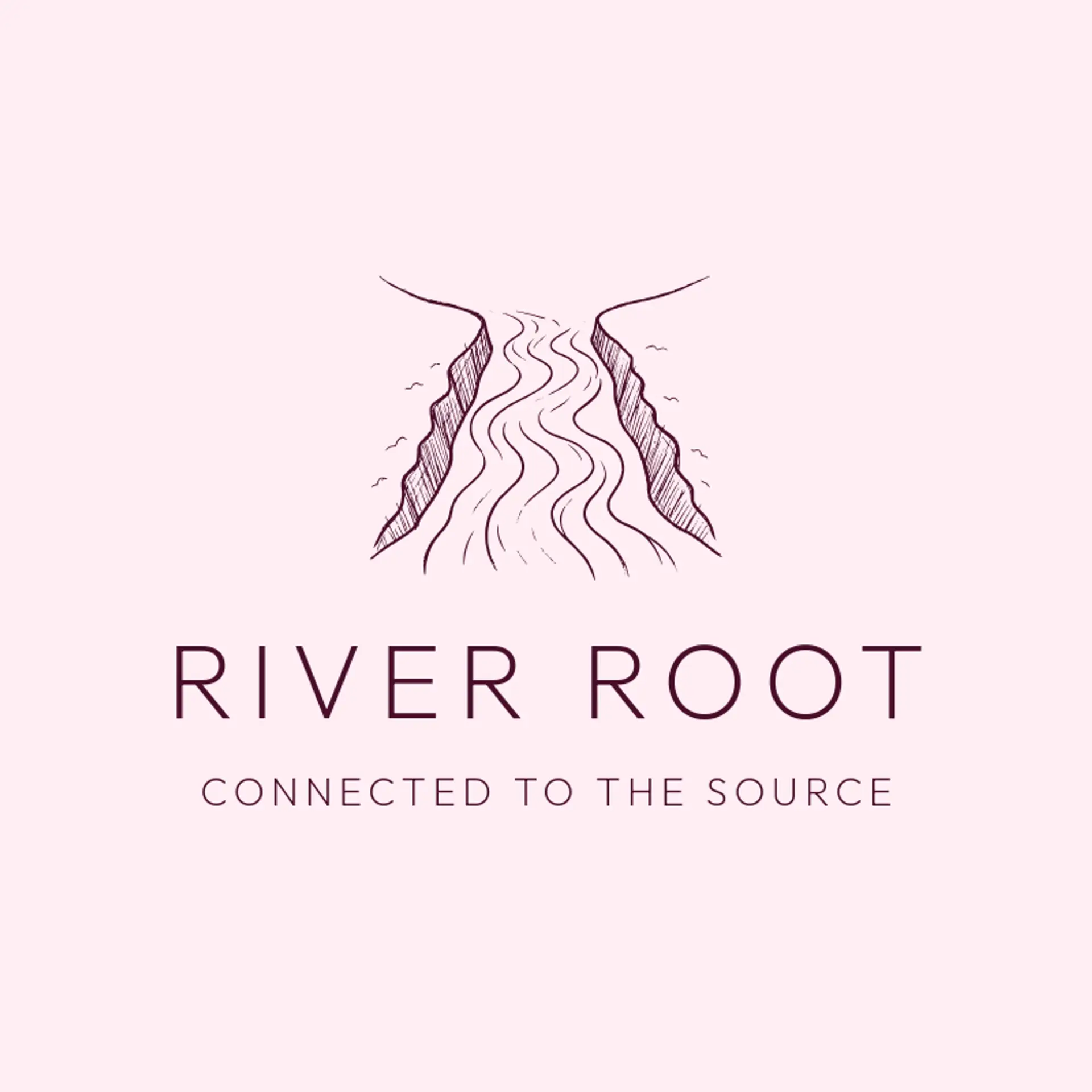 River Root logo for water