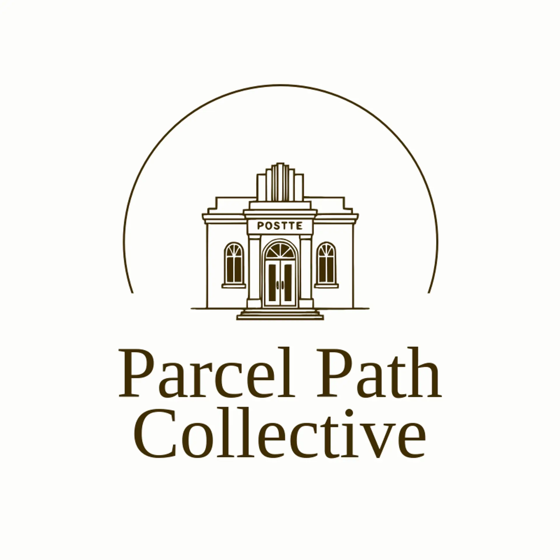 Parcel Path Collective logo for post office