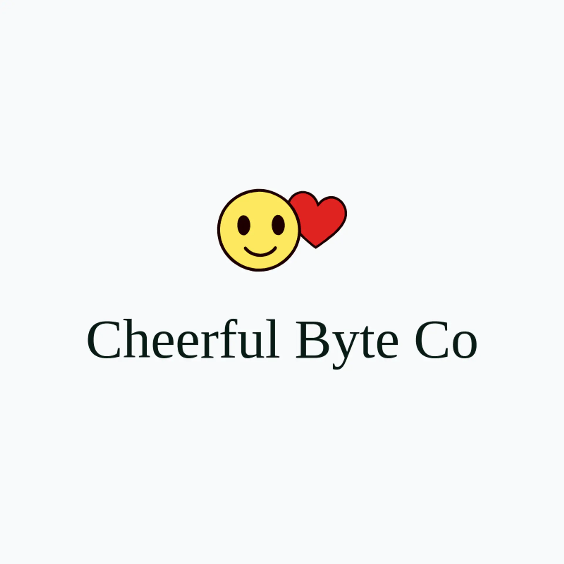 Cheerful Byte Co logo for emoji