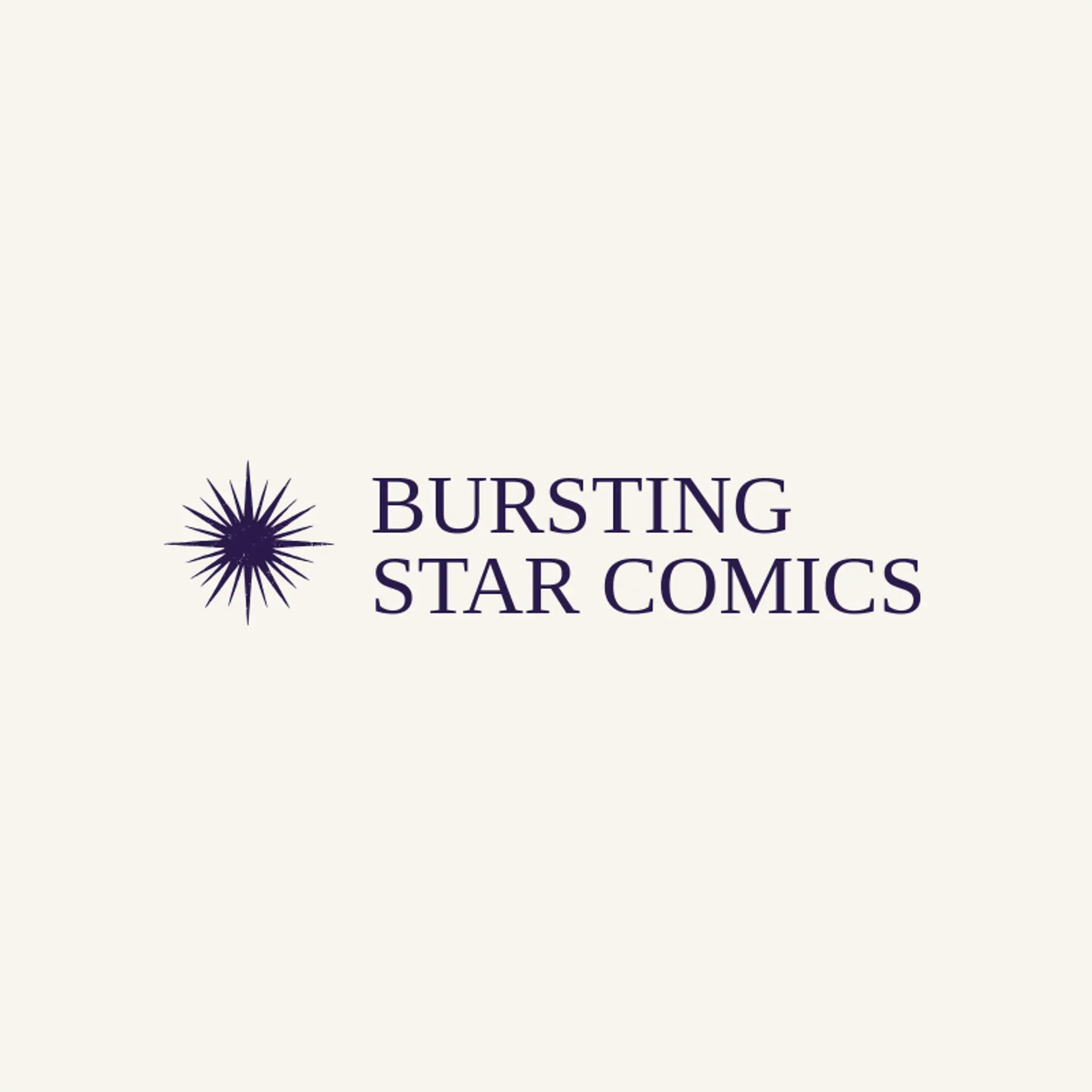 Bursting Star Comics logo for explosion
