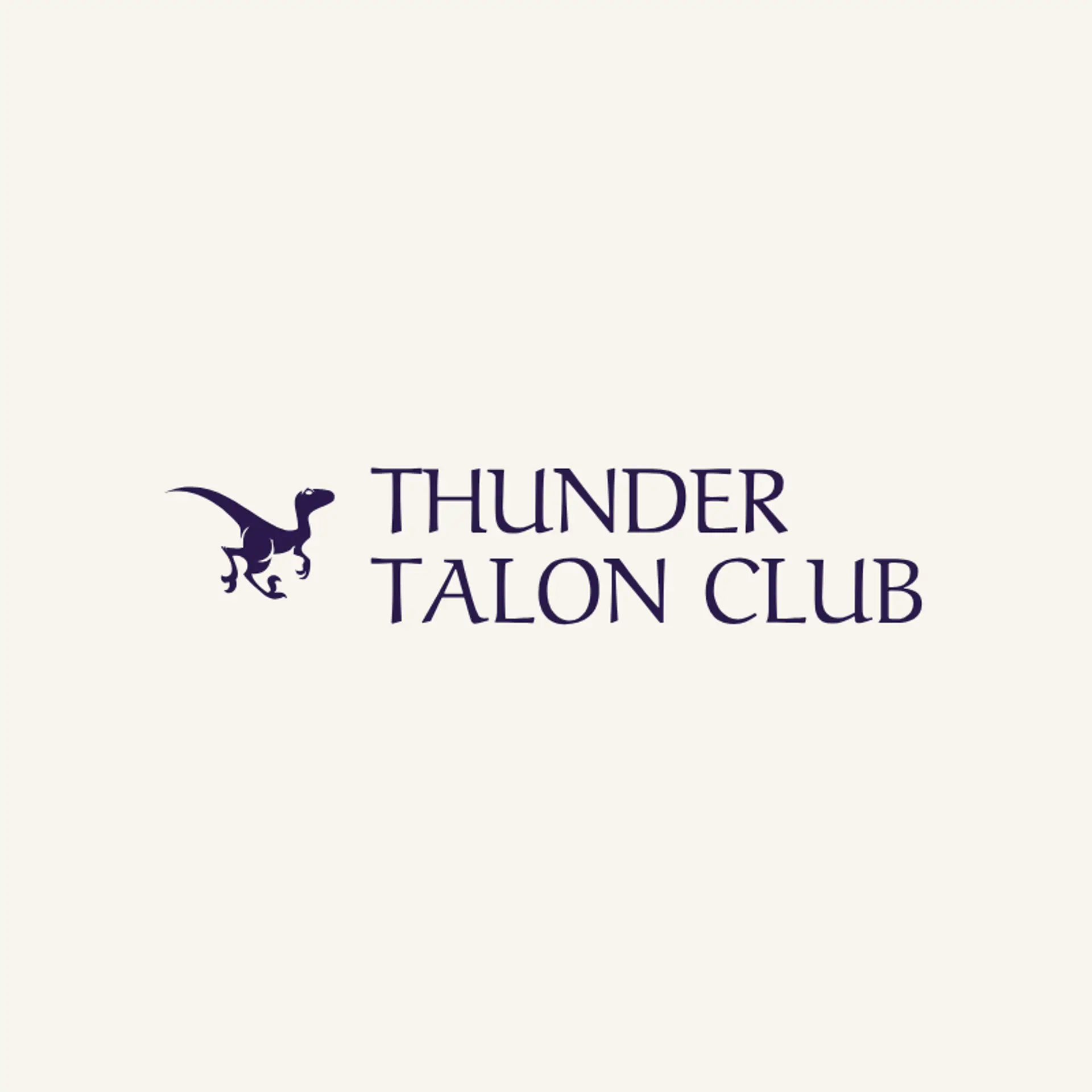 Thunder Talon Club logo for raptor
