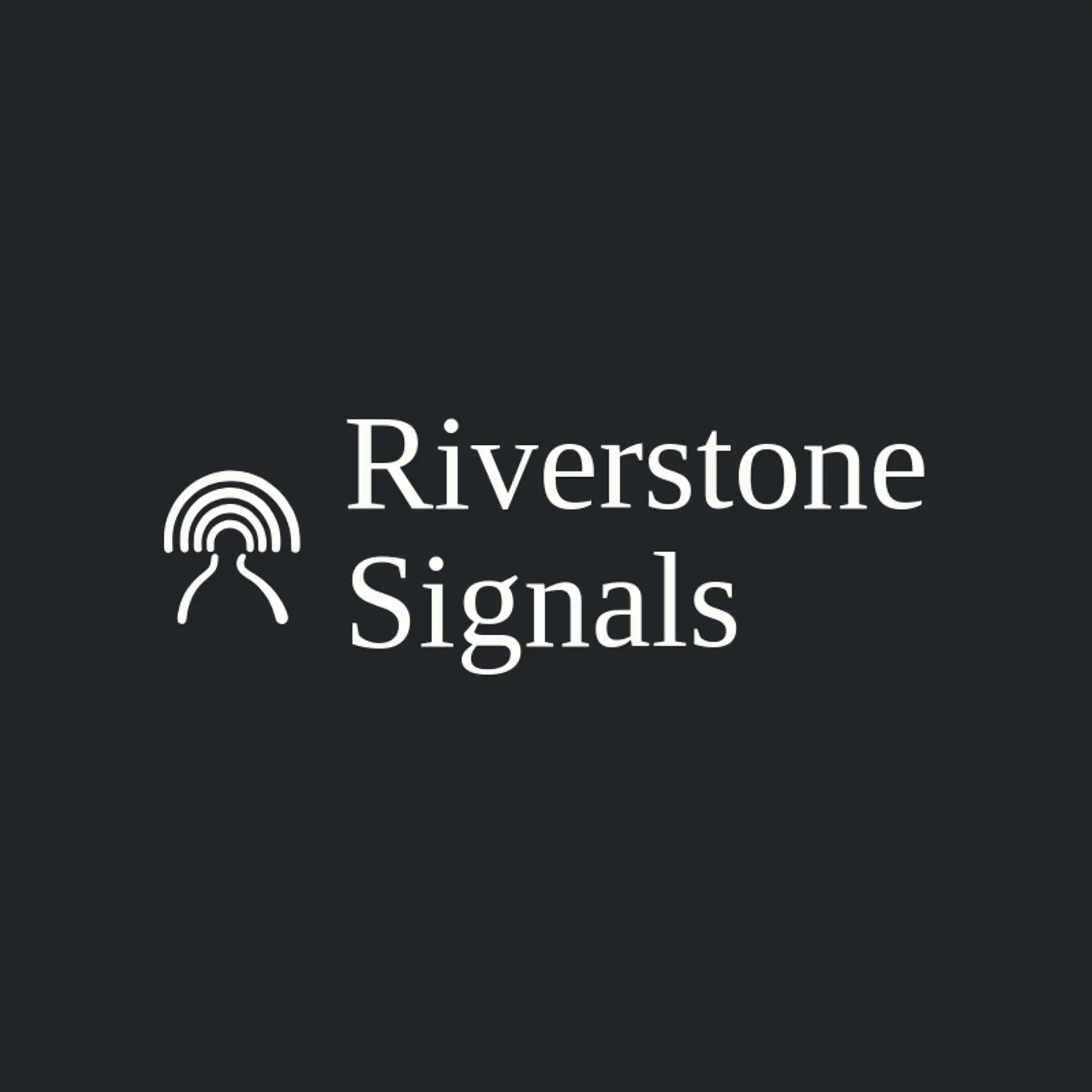 Riverstone Signals logo for broadcast