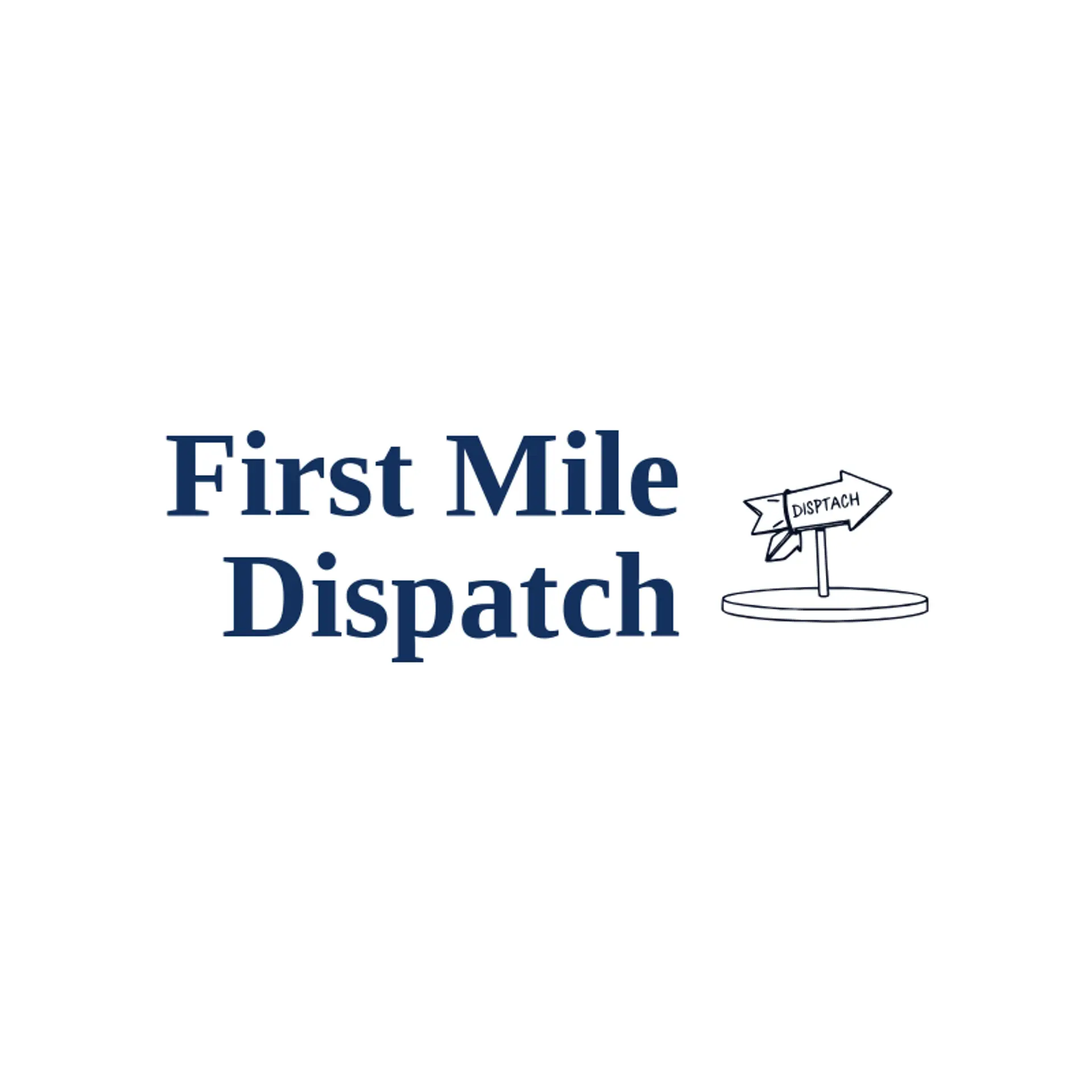 First Mile Dispatch logo for dispatch