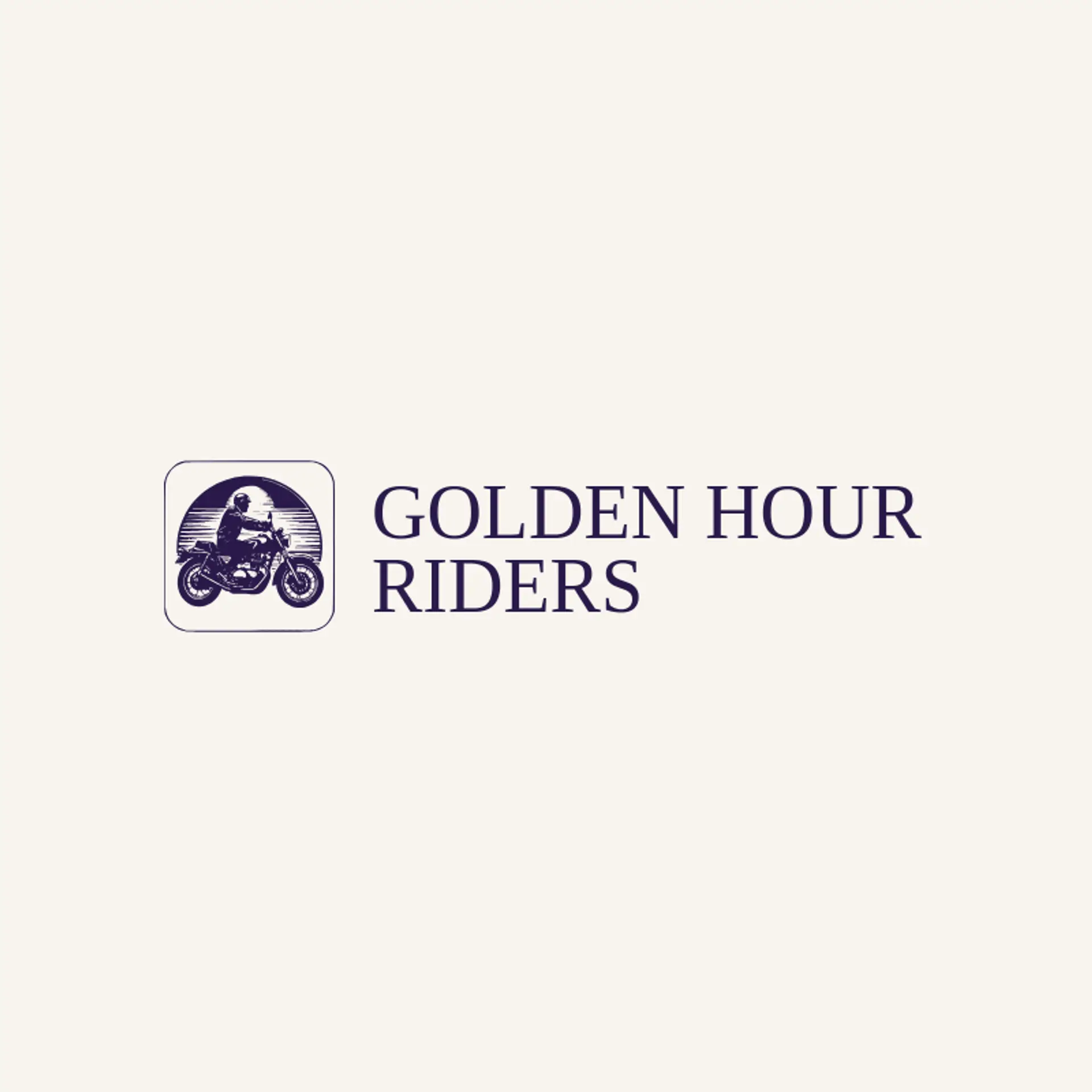 Golden Hour Riders logo for rider