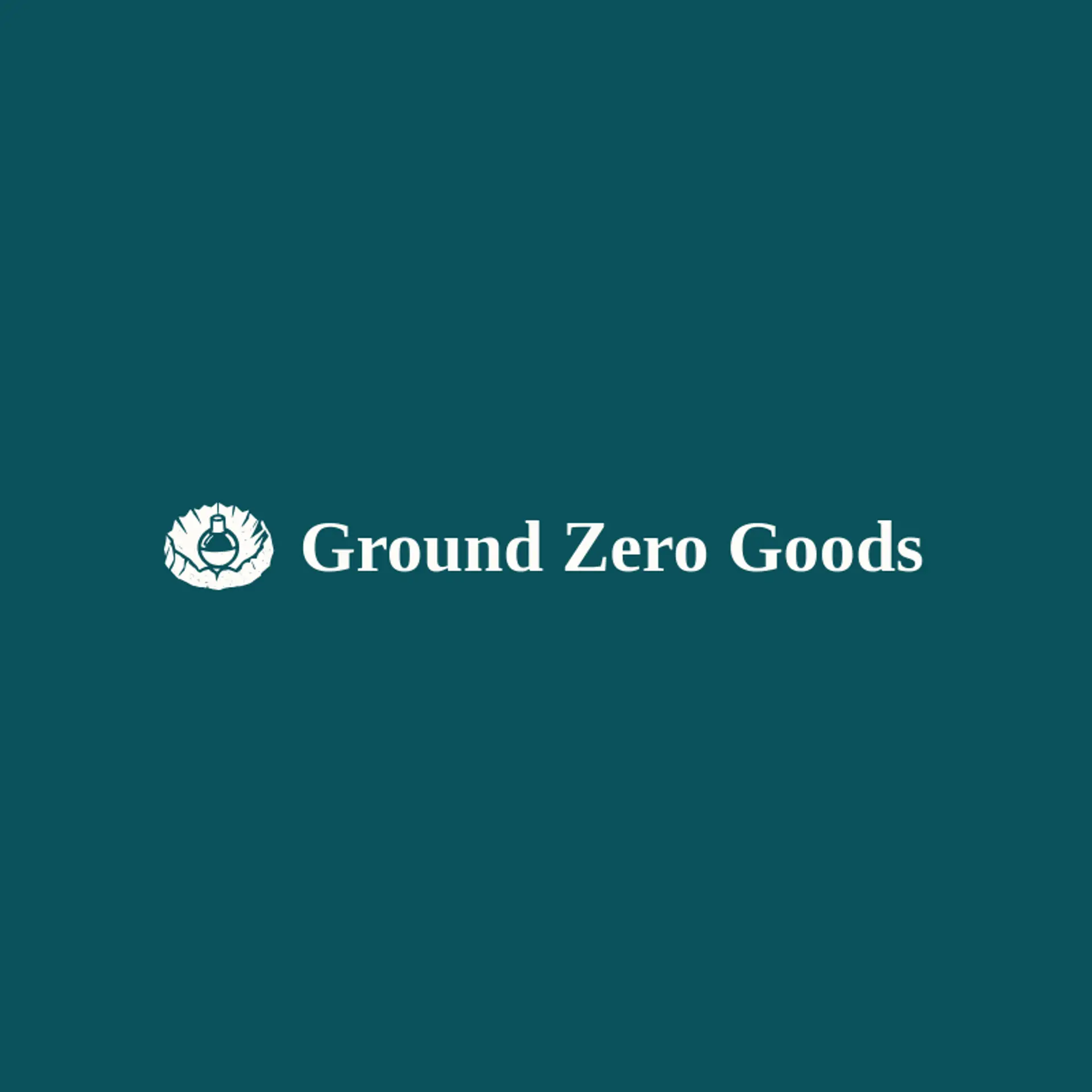 Ground Zero Goods logo for bomb