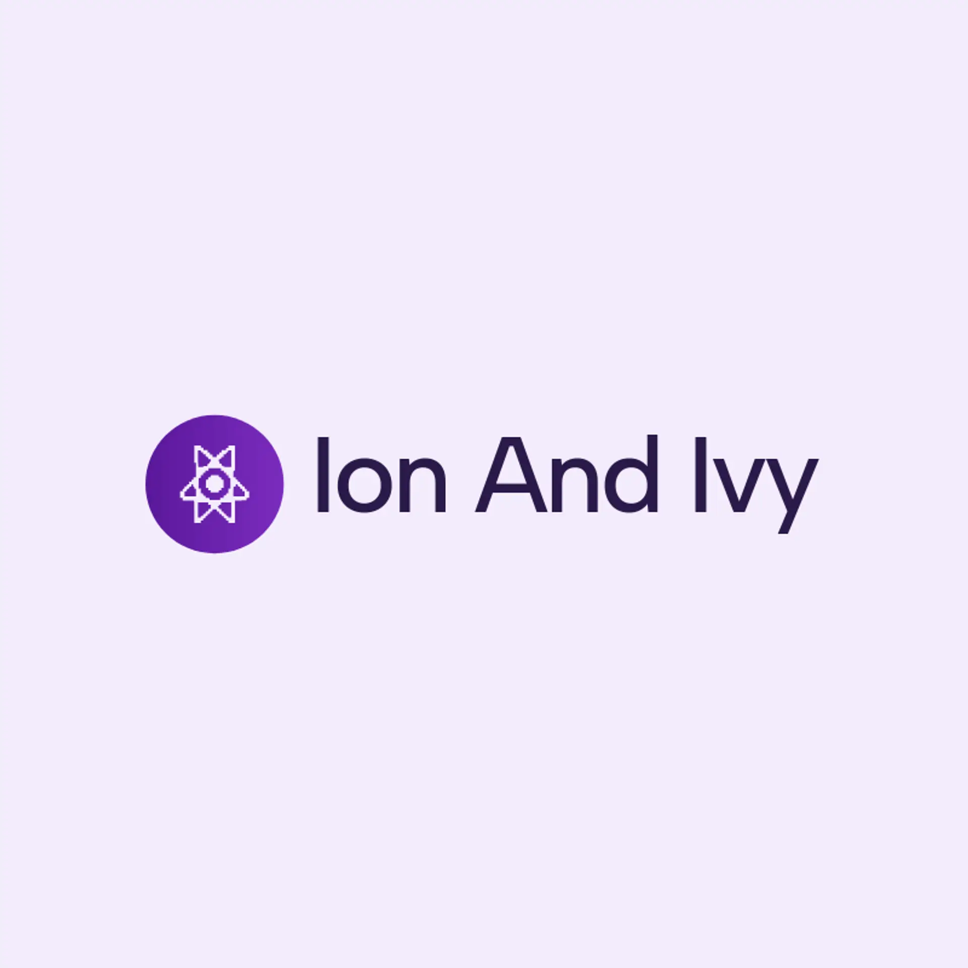Ion and Ivy logo for atomic