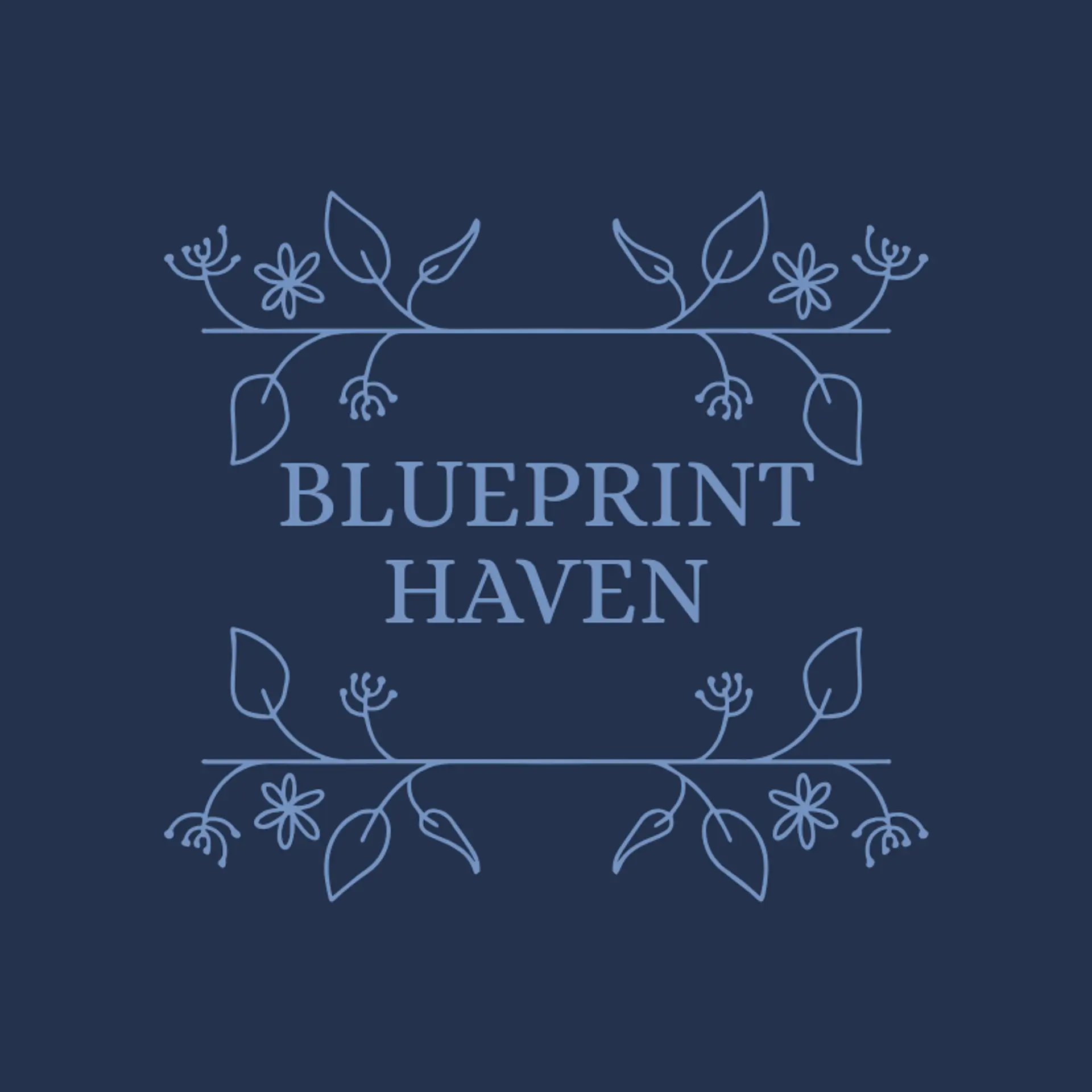 Blueprint Haven logo for home construction