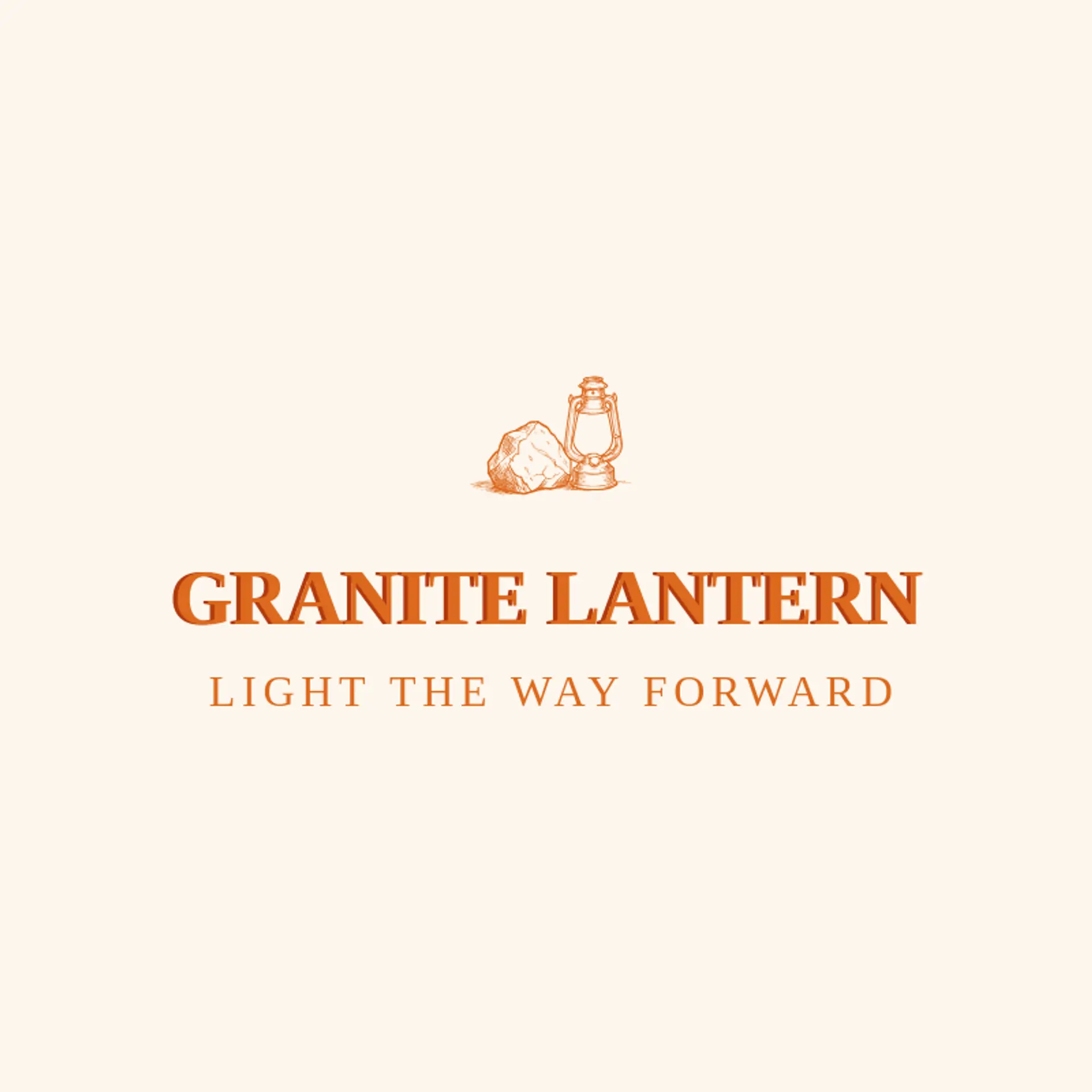 Granite Lantern logo for stone