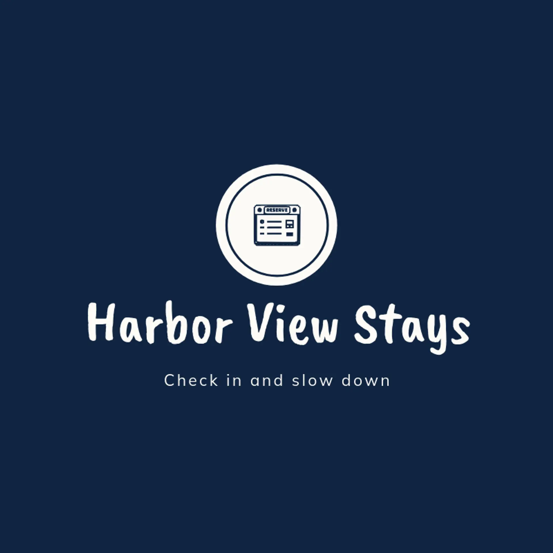 Harbor View Stays logo for booking