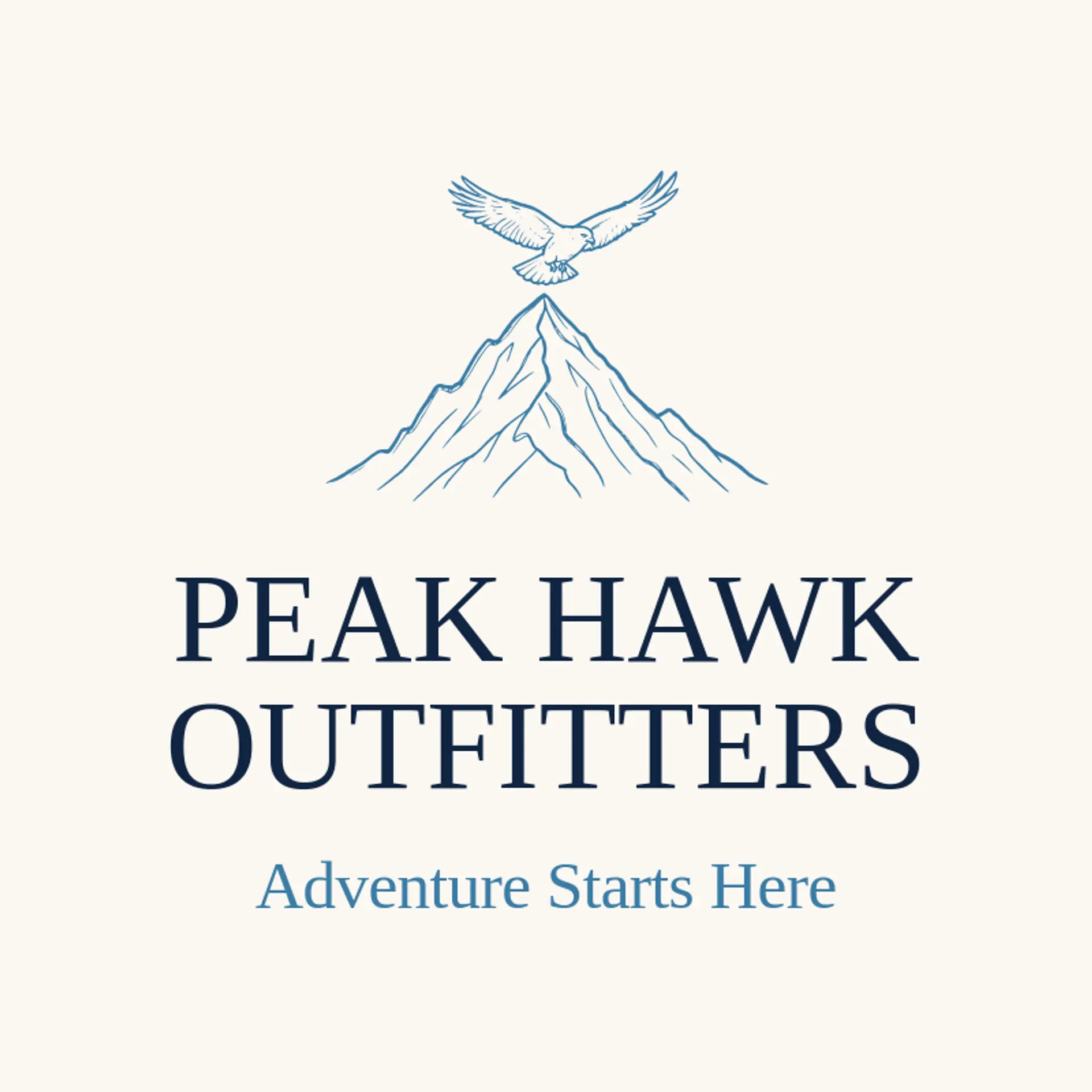 Peak Hawk Outfitters logo for hawk