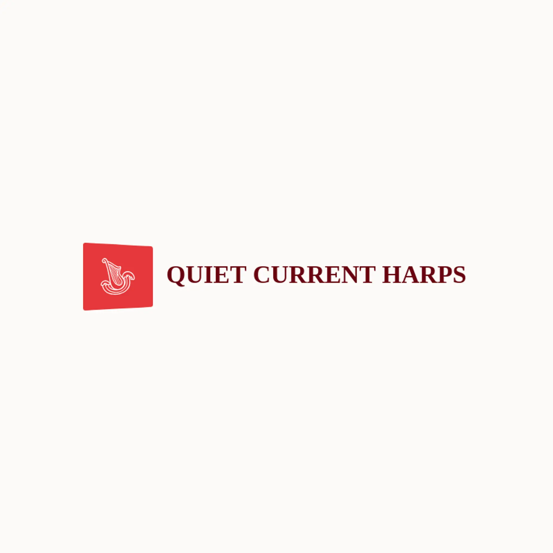 Quiet Current Harps logo for harp