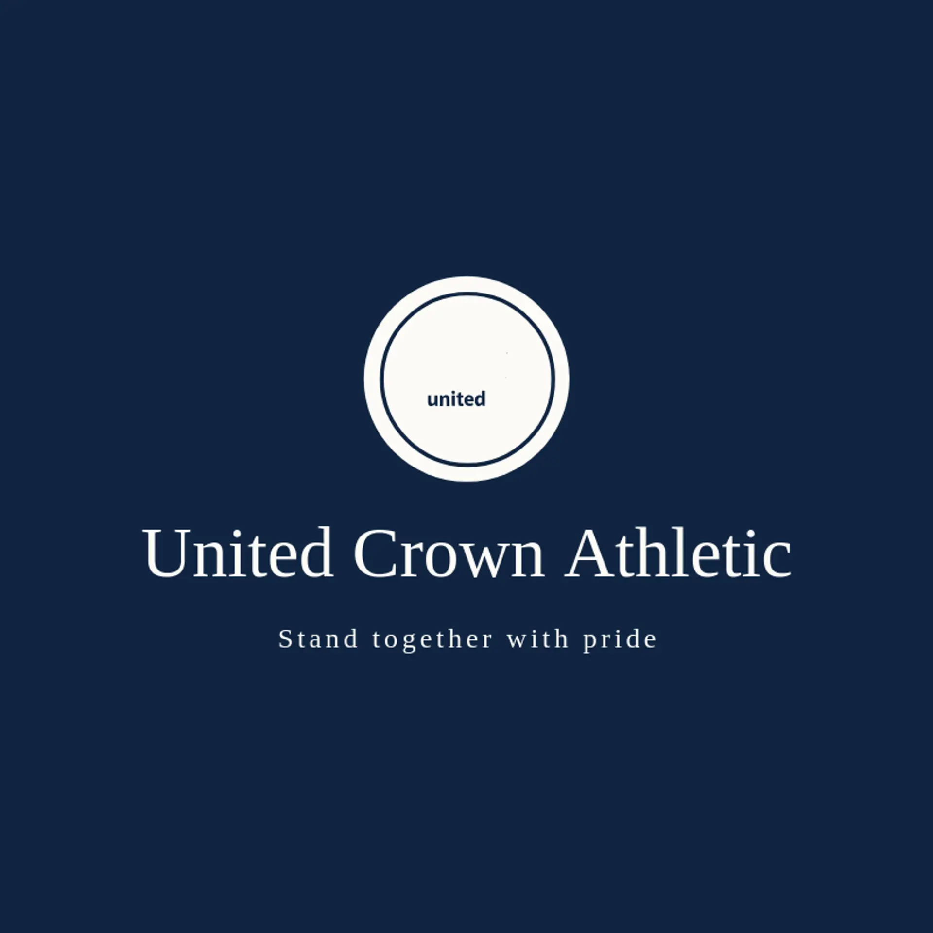 United Crown Athletic logo for united