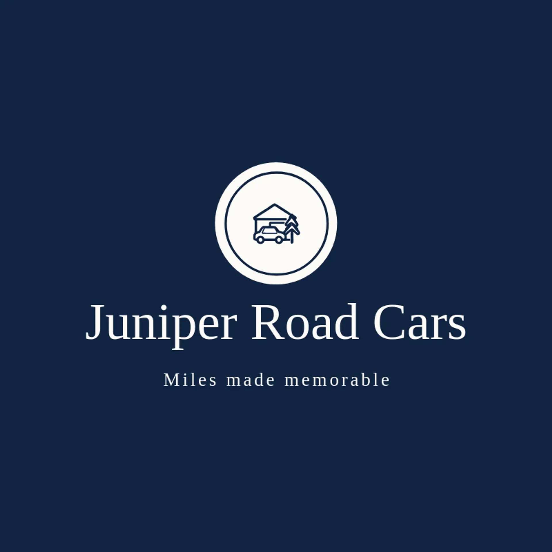 Juniper Road Cars logo for car dealership