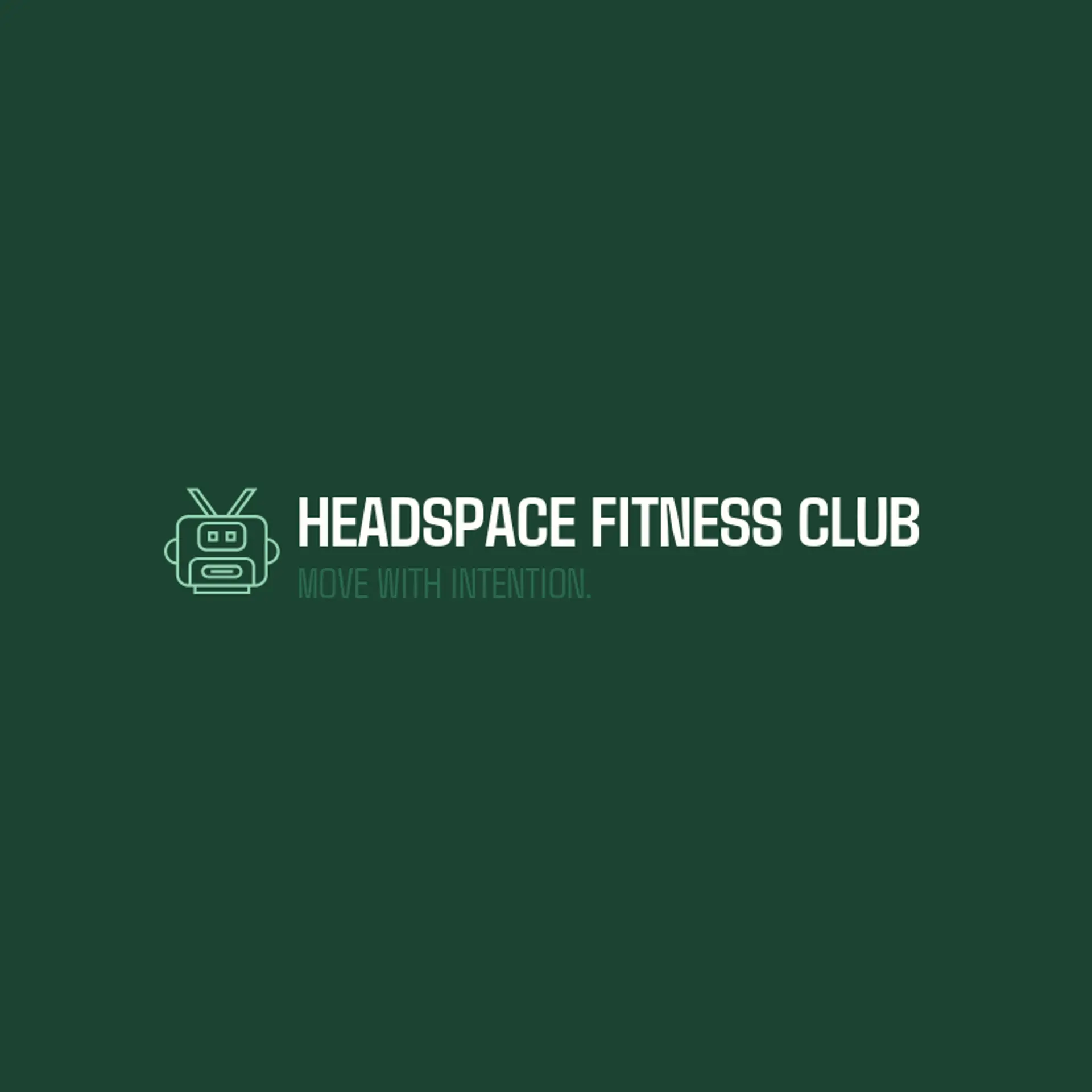 Headspace Fitness Club logo for head