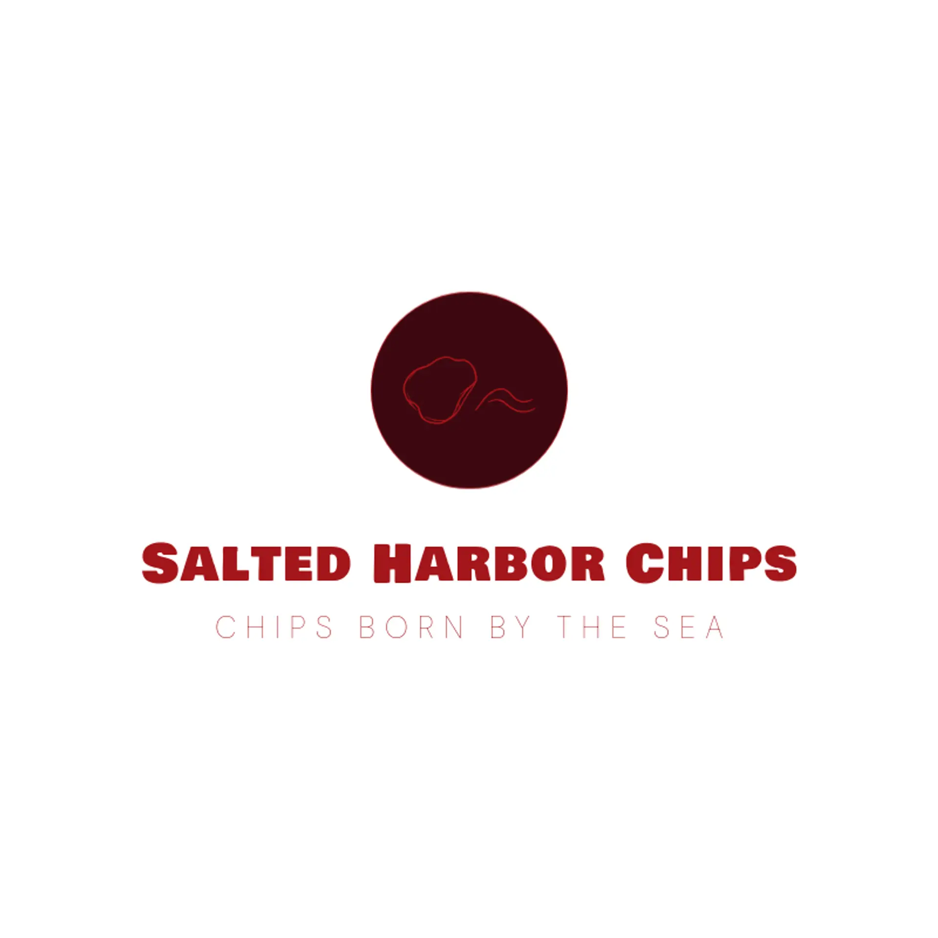 Salted Harbor Chips logo for chips