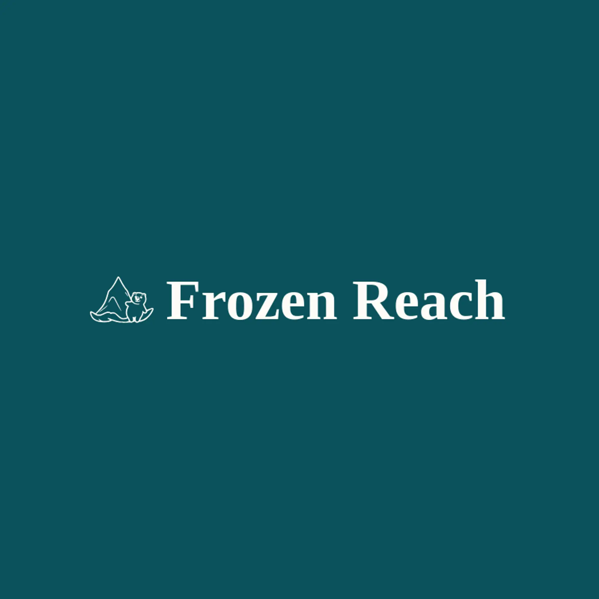 Frozen Reach logo for polar bear