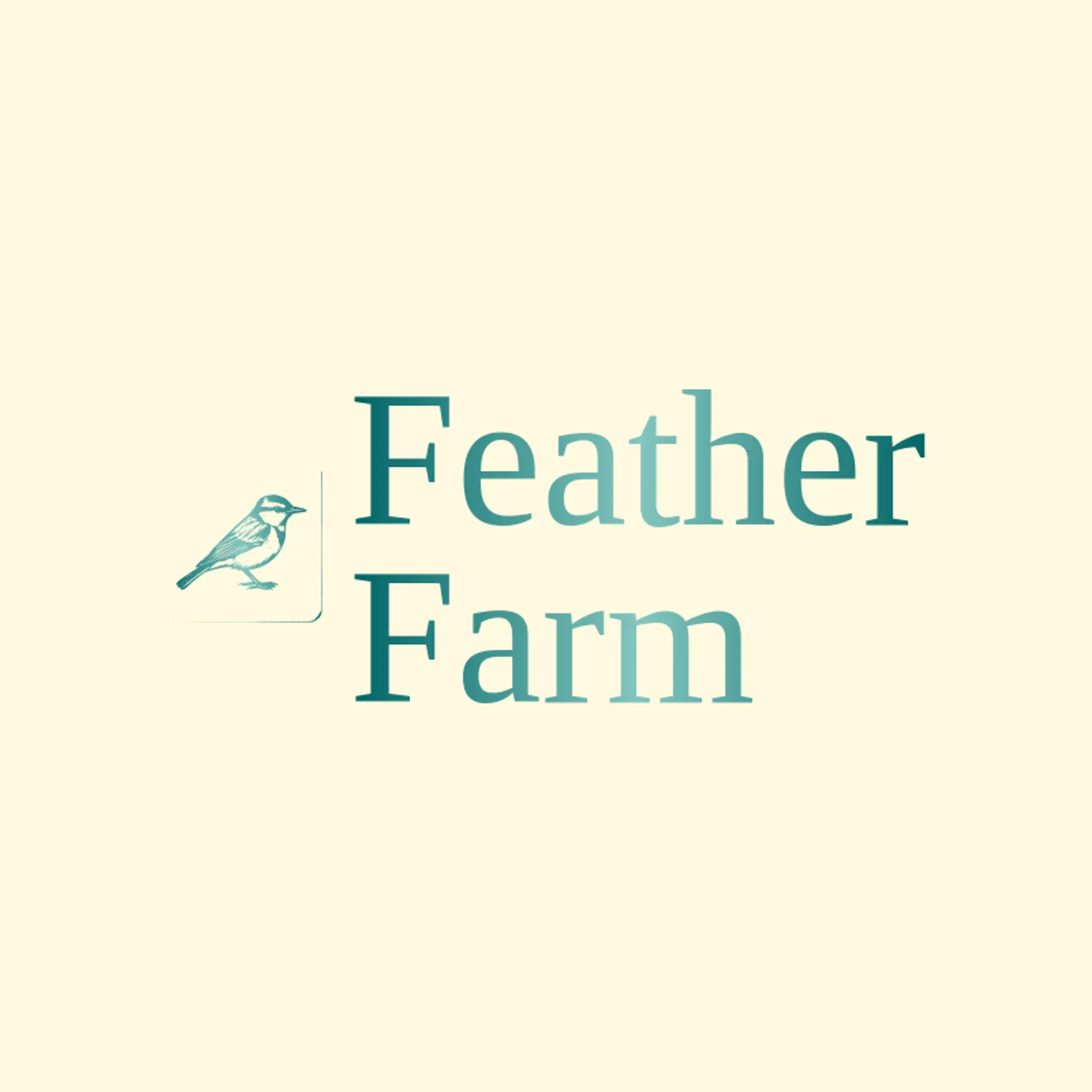 Feather Farm logo for finch