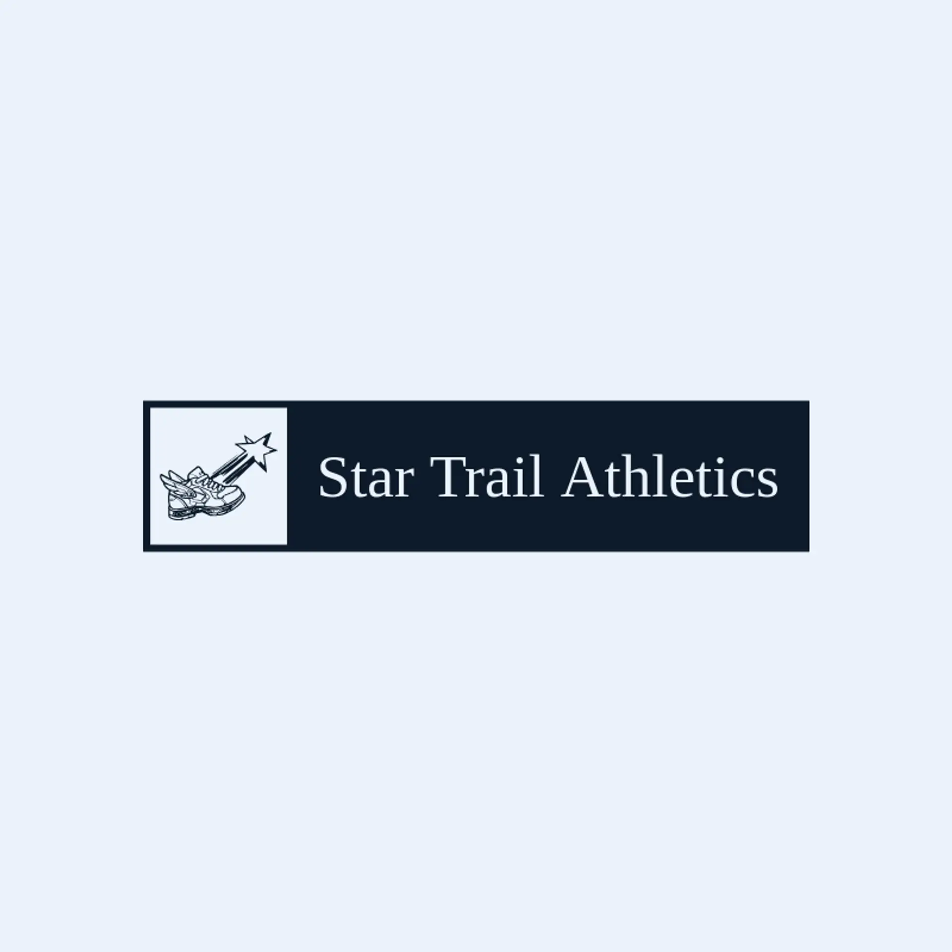 Star Trail Athletics logo for sci fi