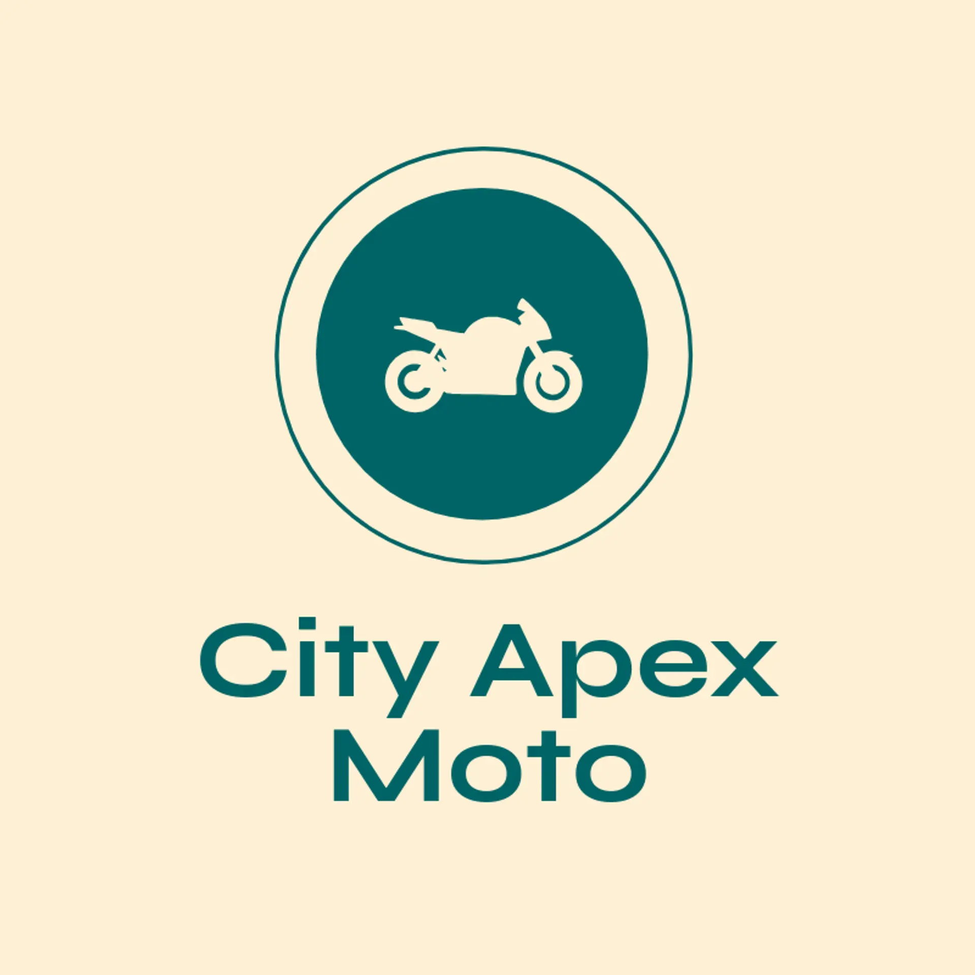 City Apex Moto logo for motorcycle