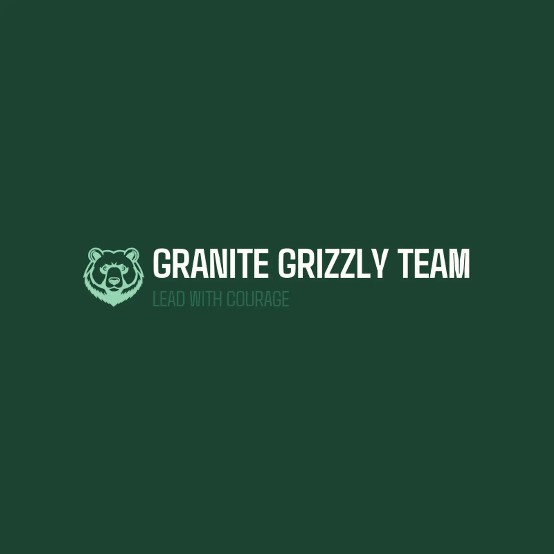 Granite Grizzly Team logo for grizzly