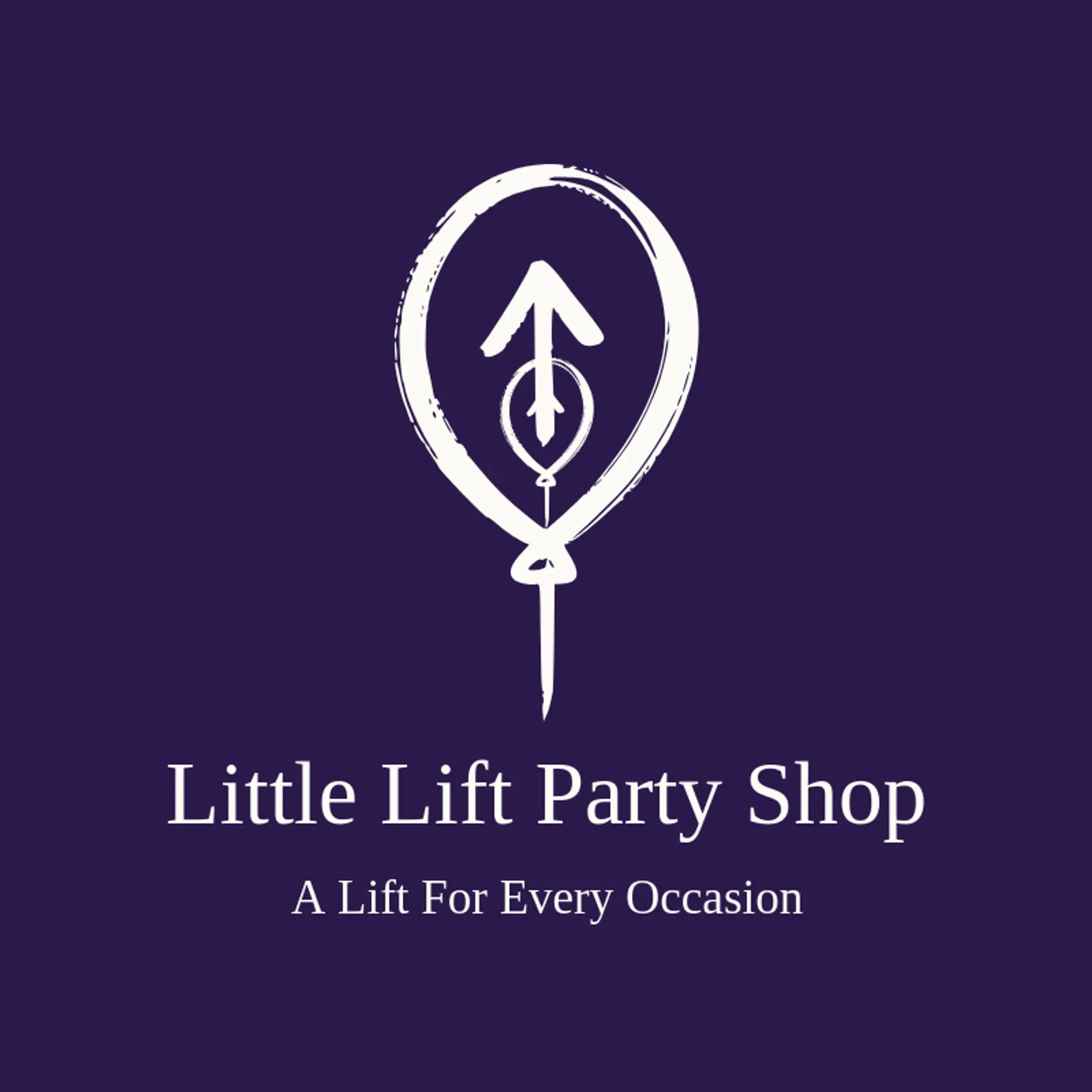 Little Lift Party Shop logo for balloon
