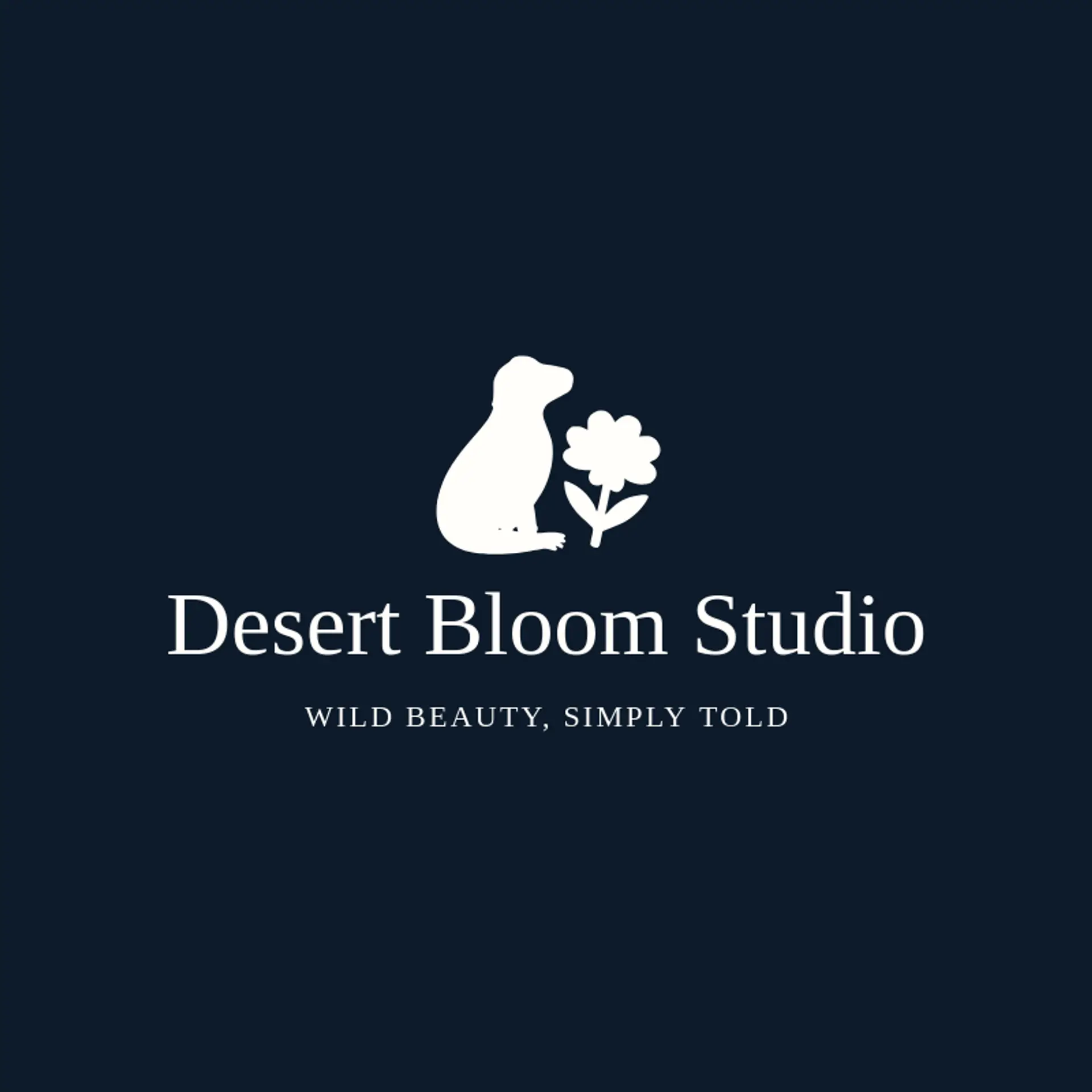 Desert Bloom Studio logo for lizard