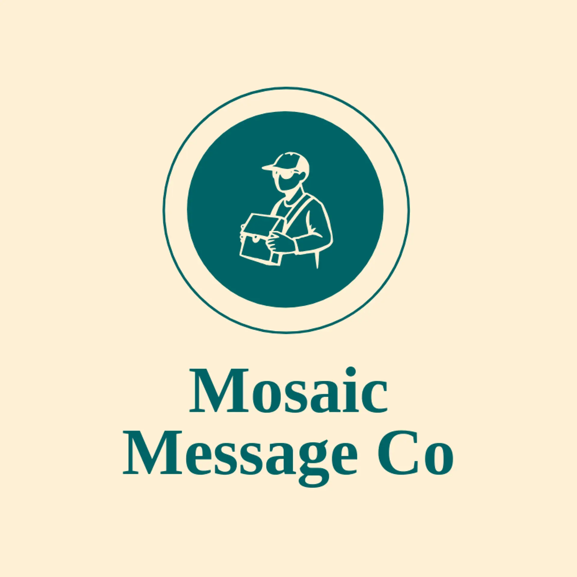 Mosaic Message Co logo for messenger