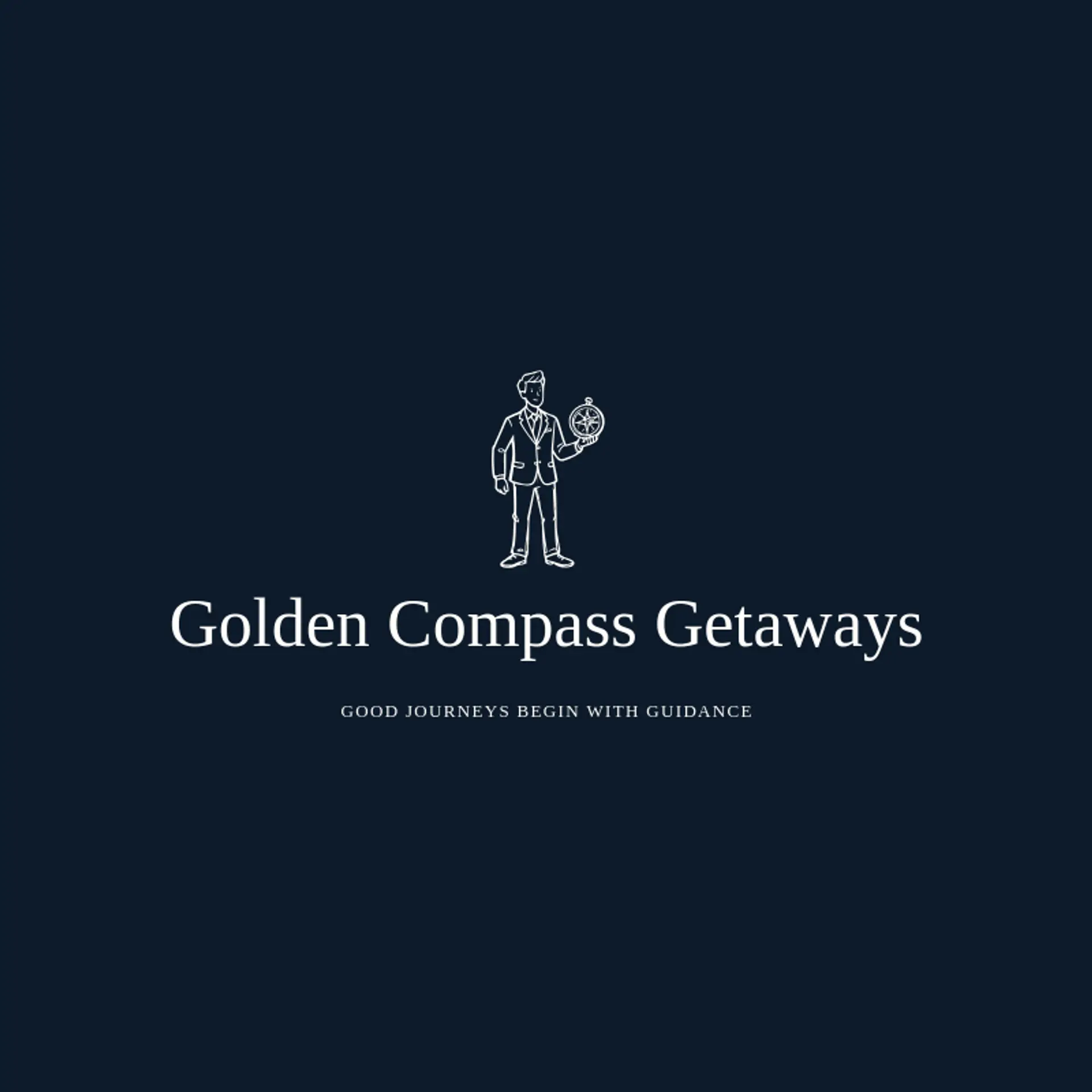 Golden Compass Getaways logo for travel agent