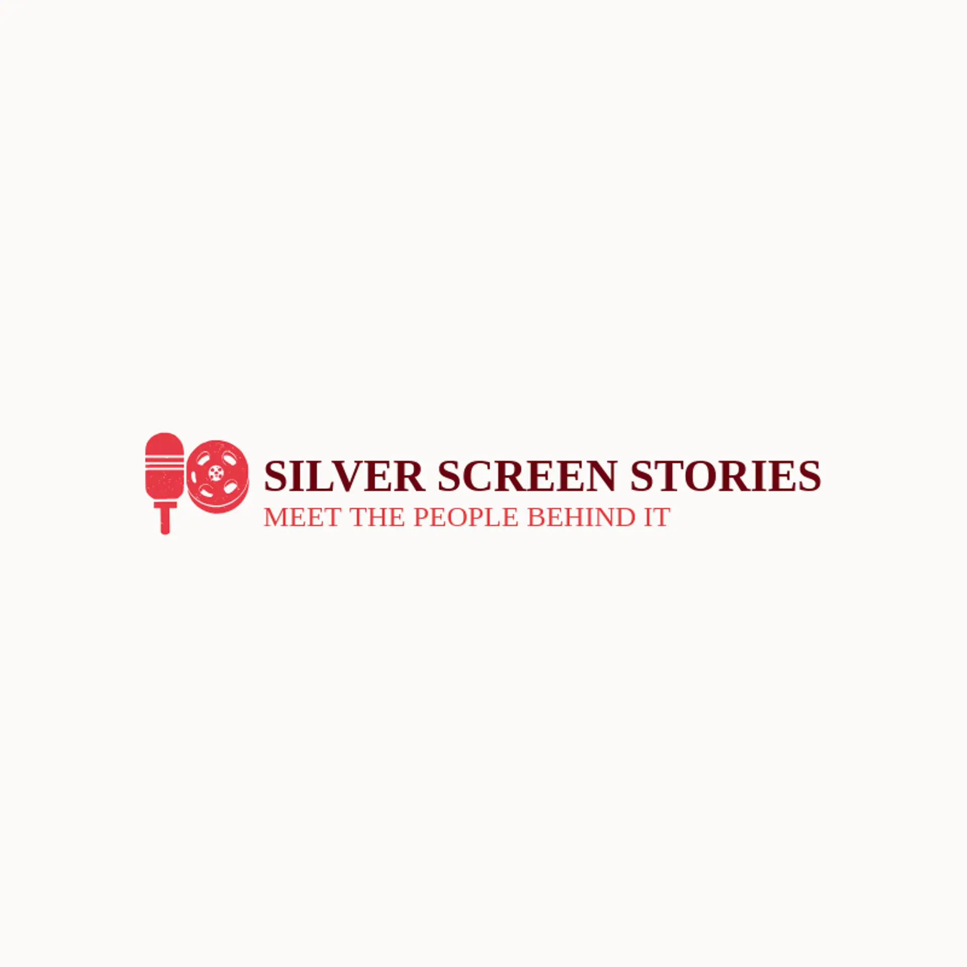 Silver Screen Stories logo for talk show