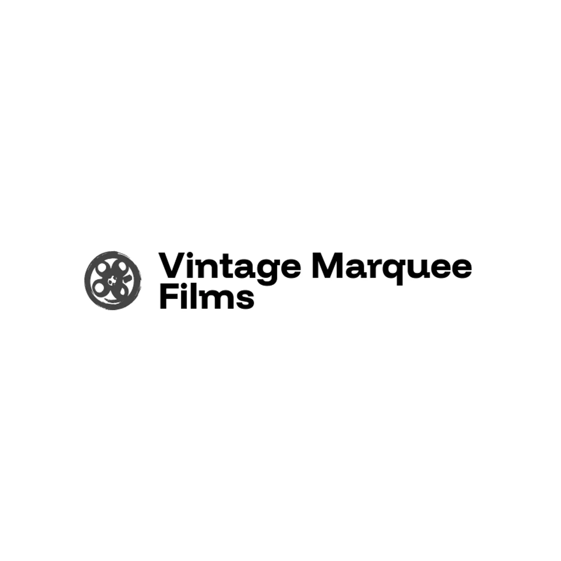 Vintage Marquee Films logo for movie