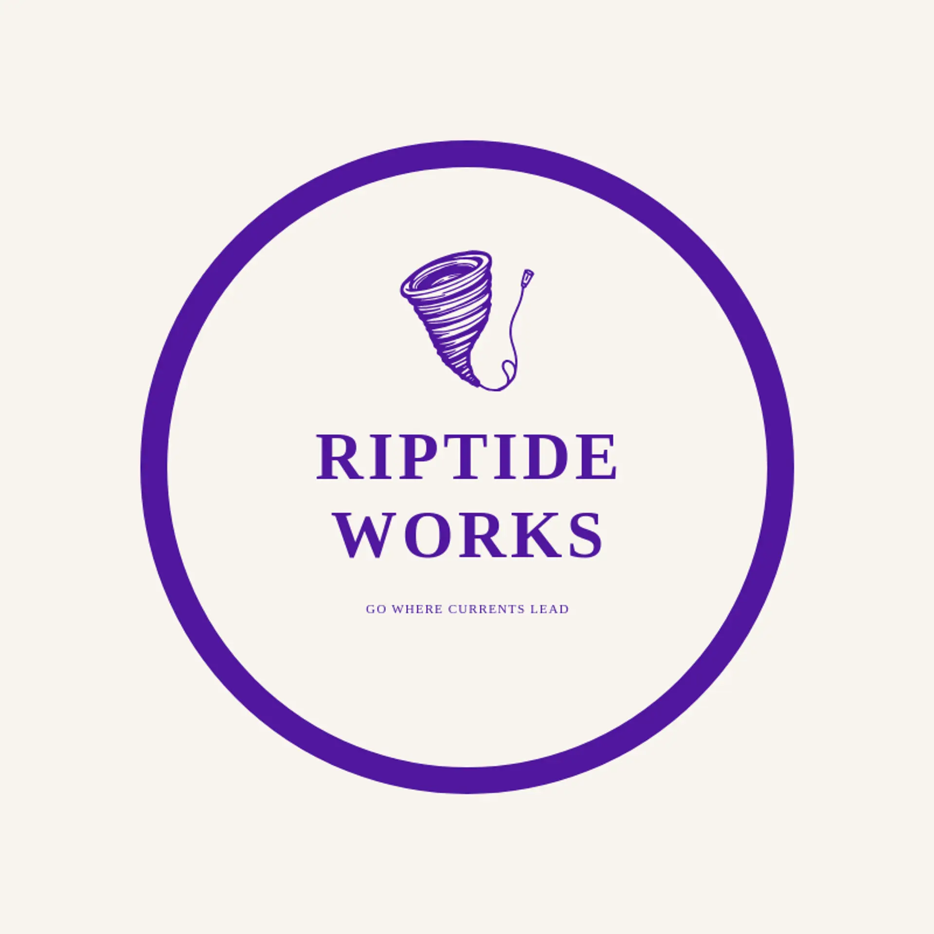 Riptide Works logo for vortex