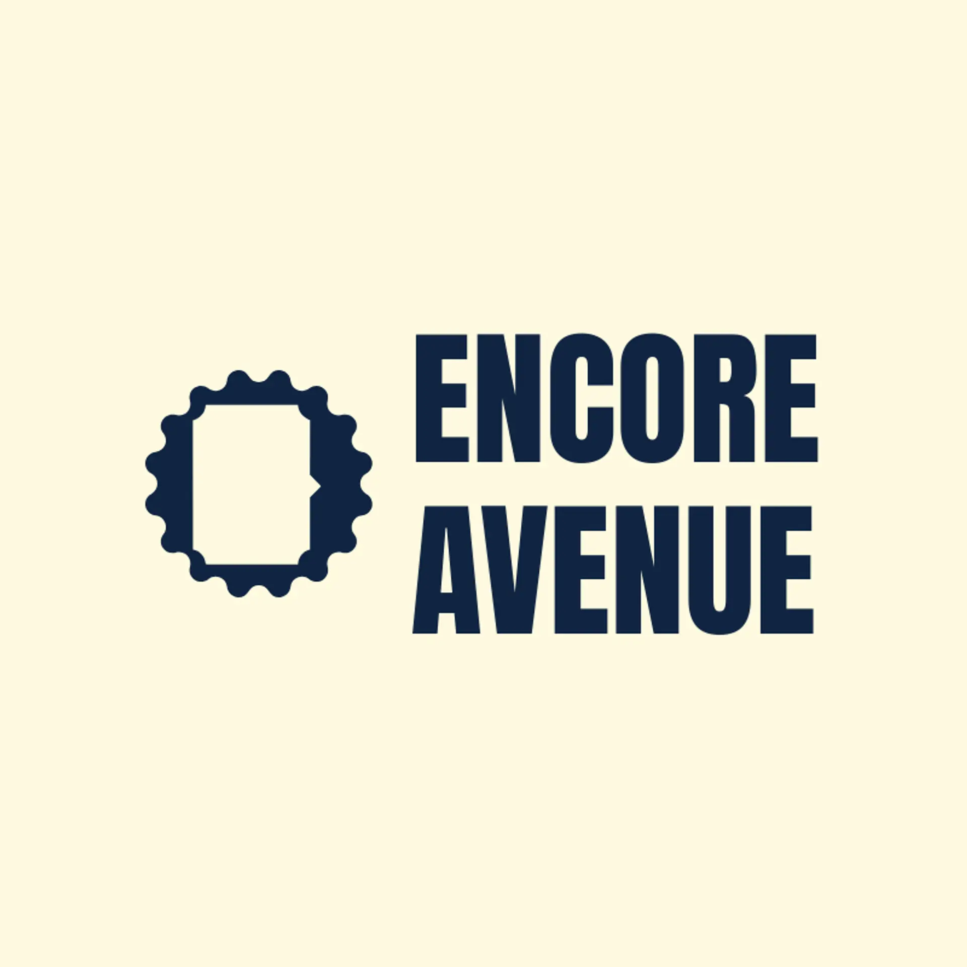 Encore Avenue logo for theater