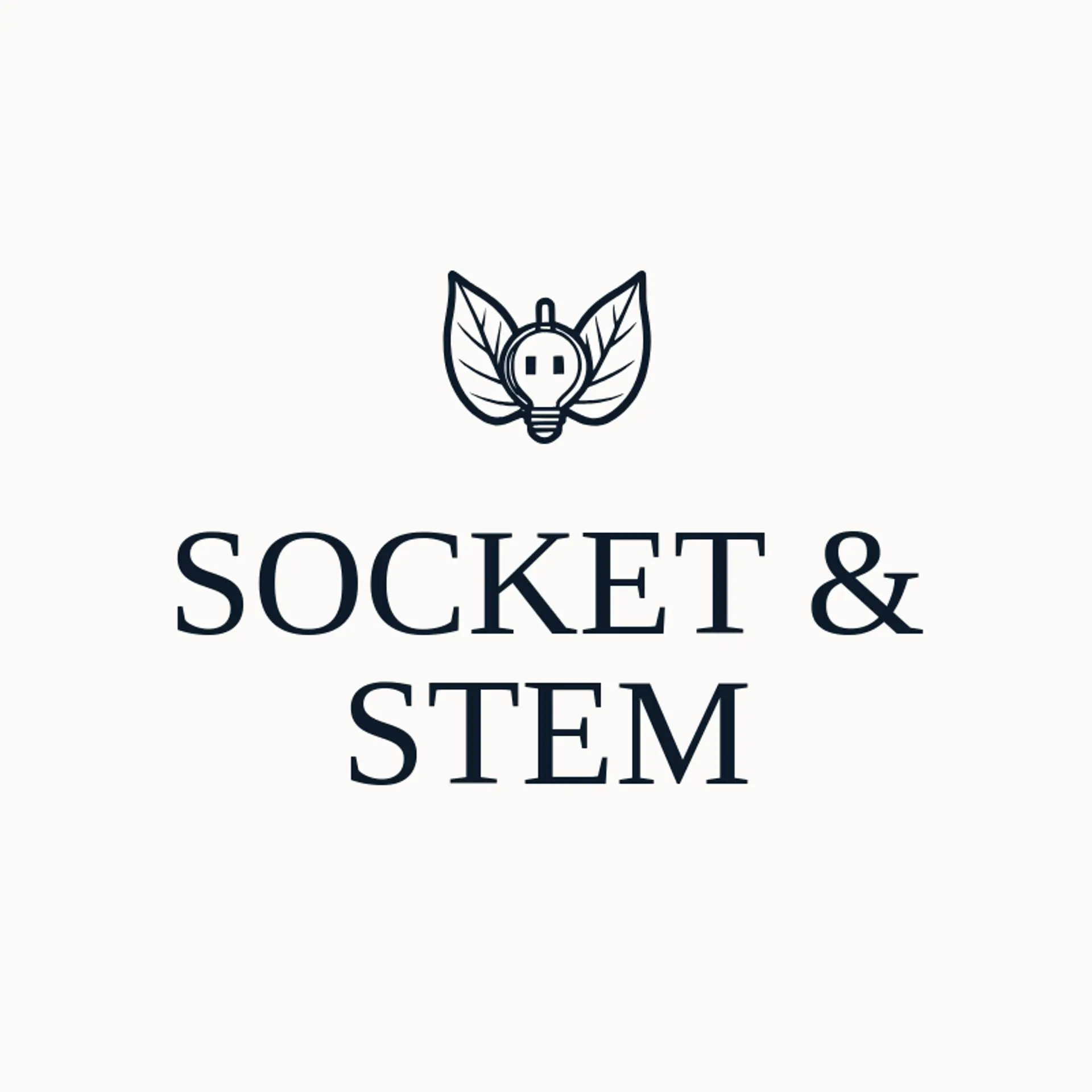 Socket & Stem logo for plug